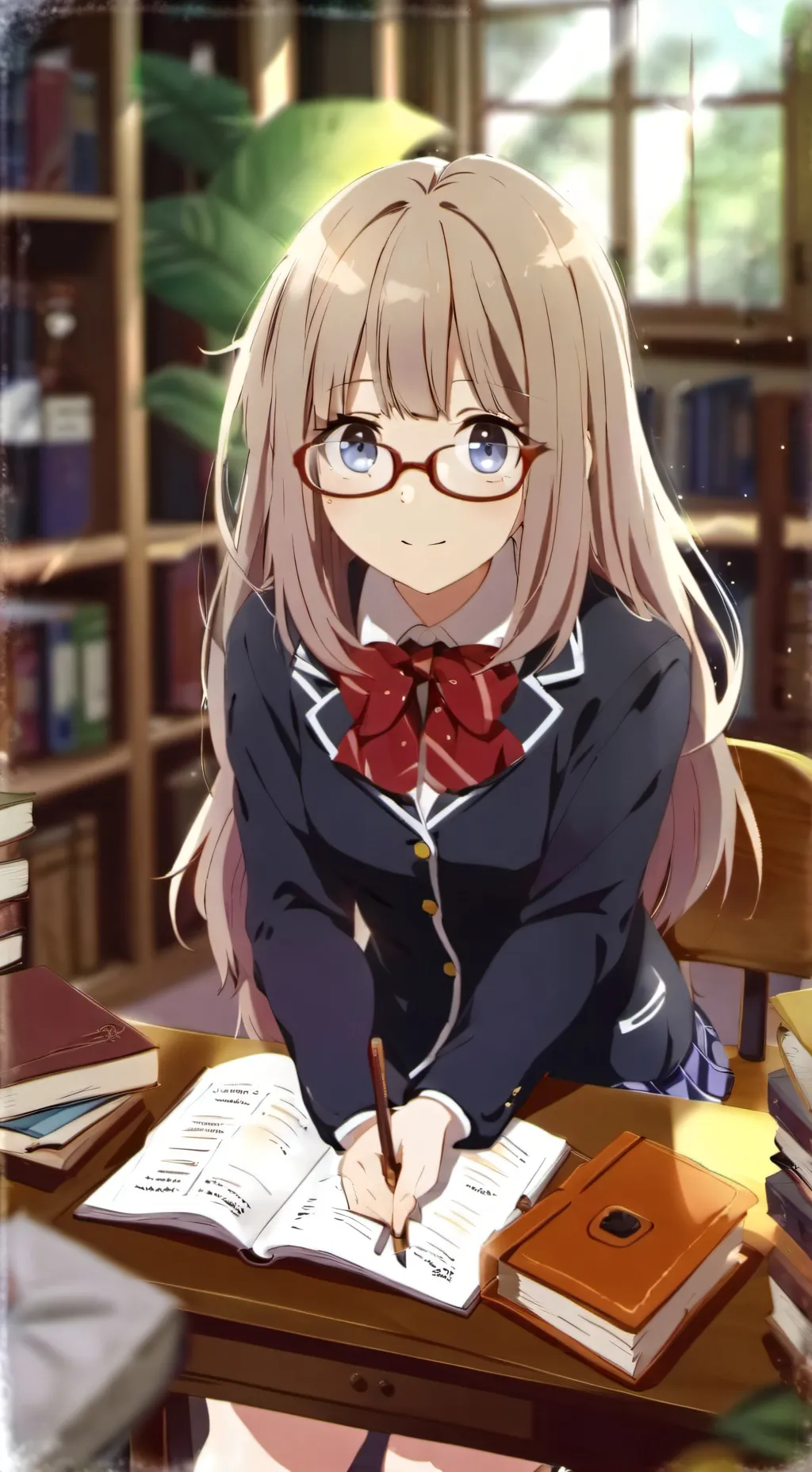 ai character: Awateru background