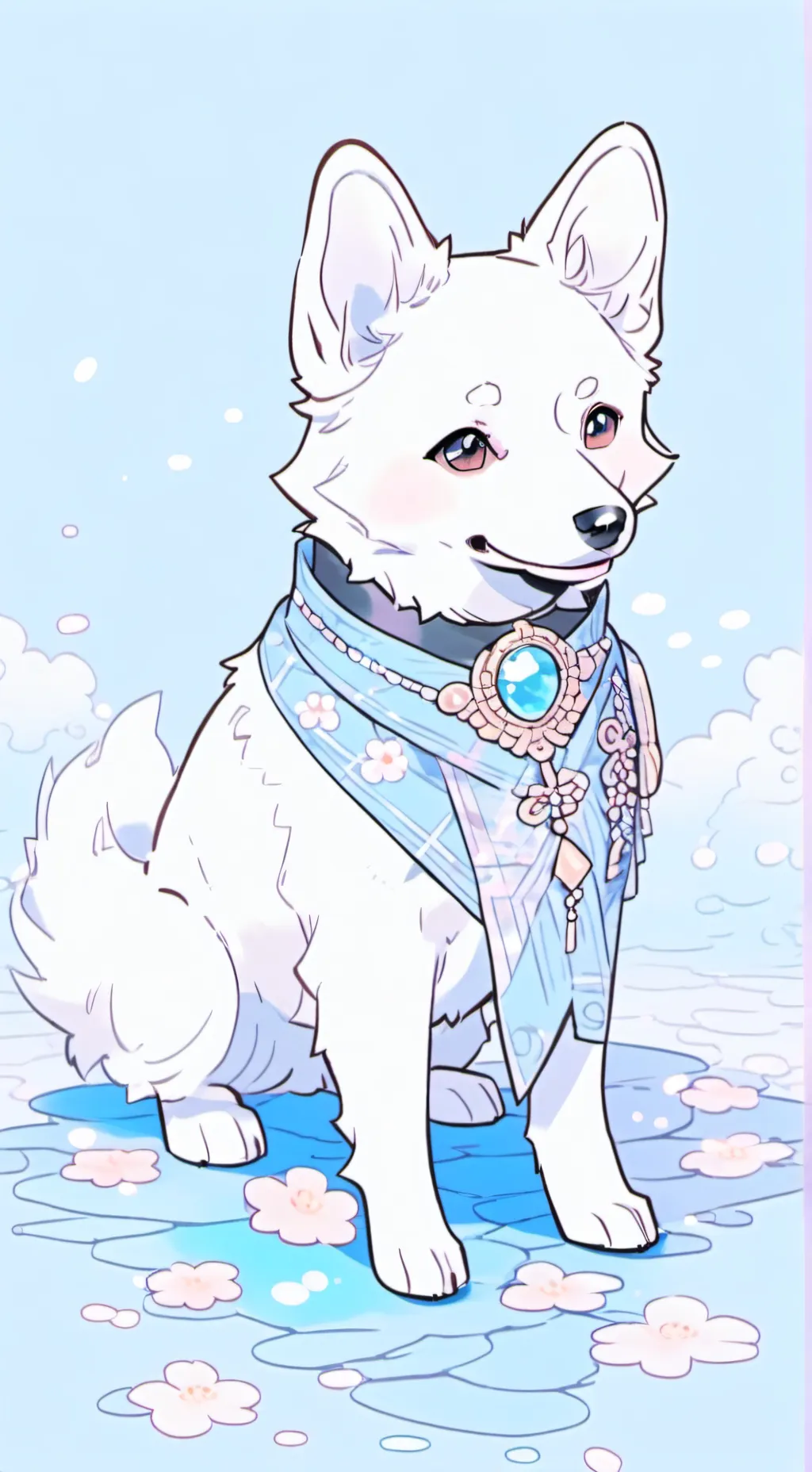 ai character: ~moka~ background