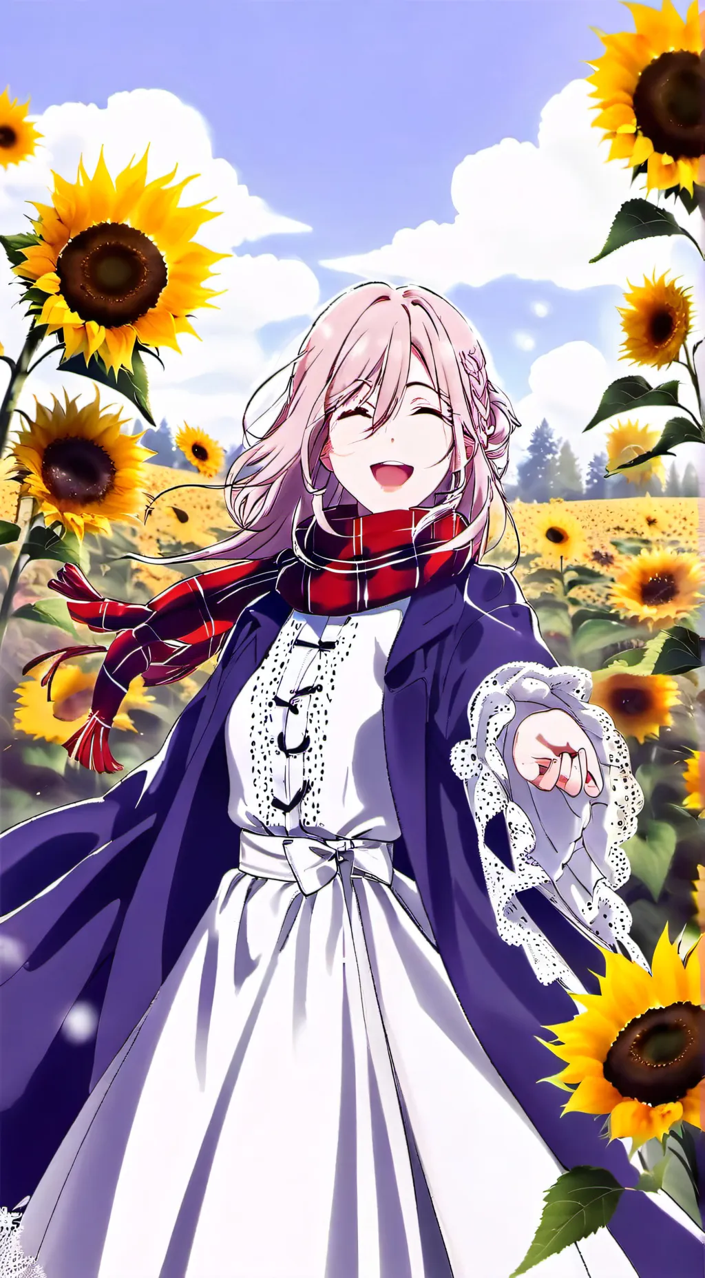 ai character: Ashley  background