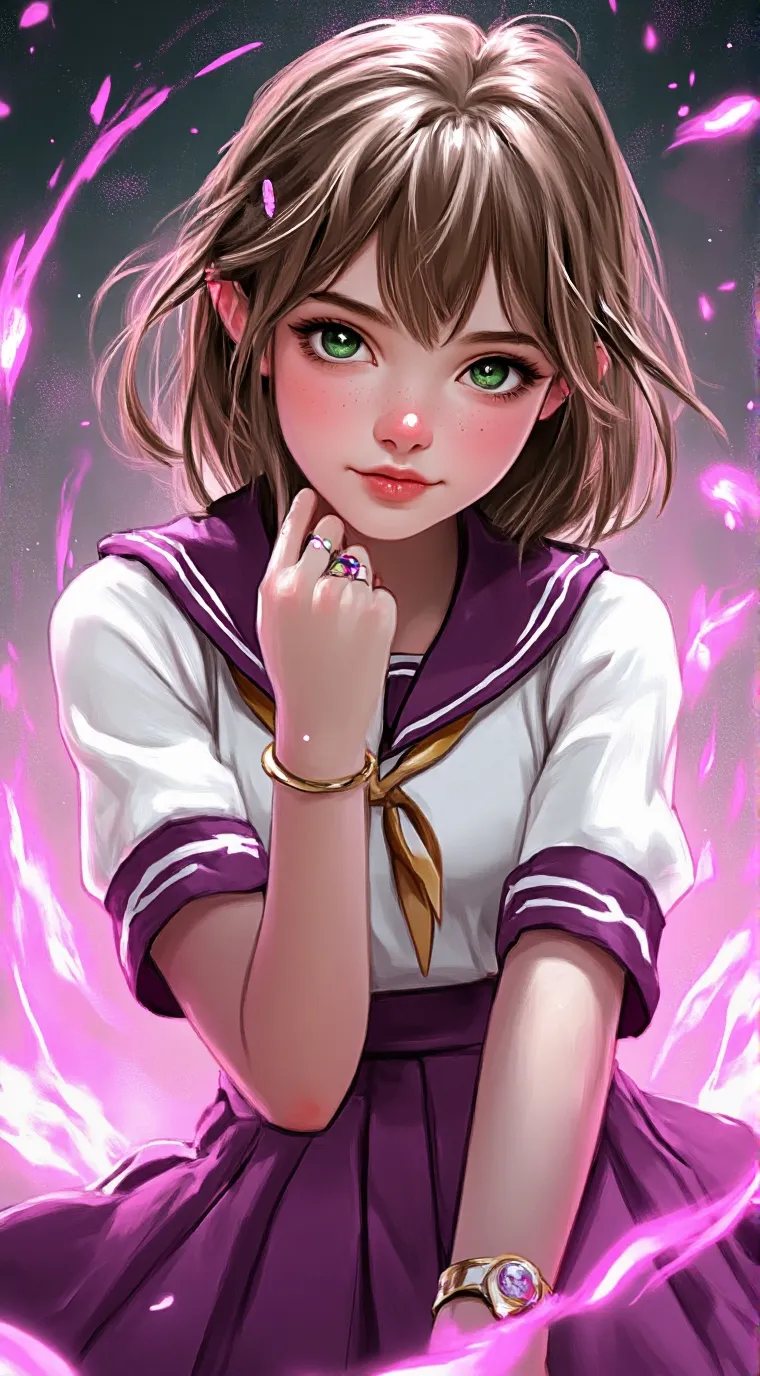 ai character: Hair background