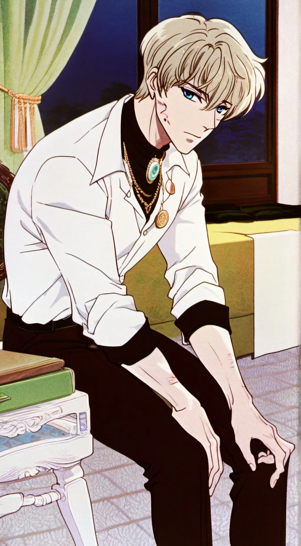 ai character: Noah  background