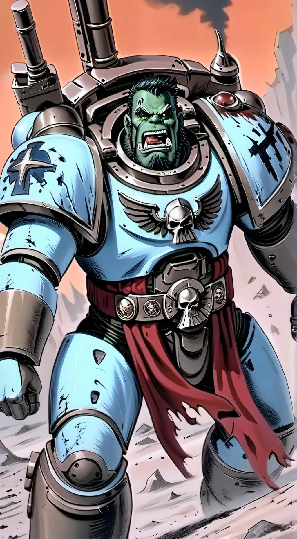 ai character: BlakTeef background