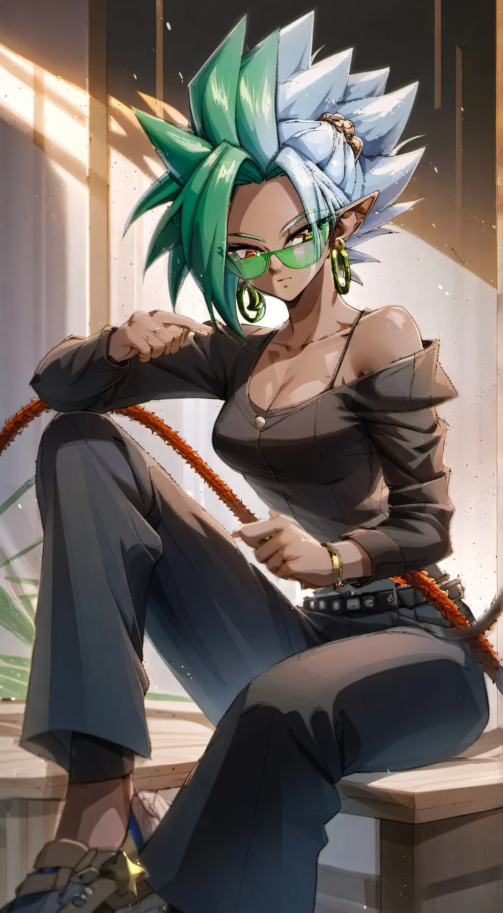 ai character: Elara background