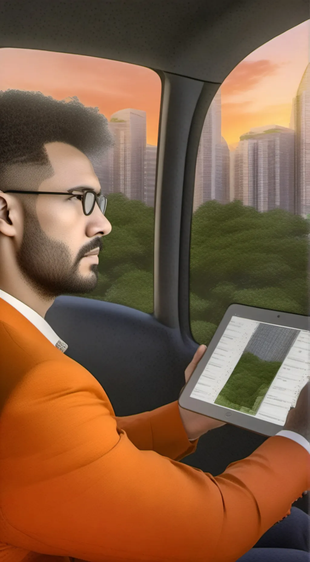 ai character: The Commute Revolu background