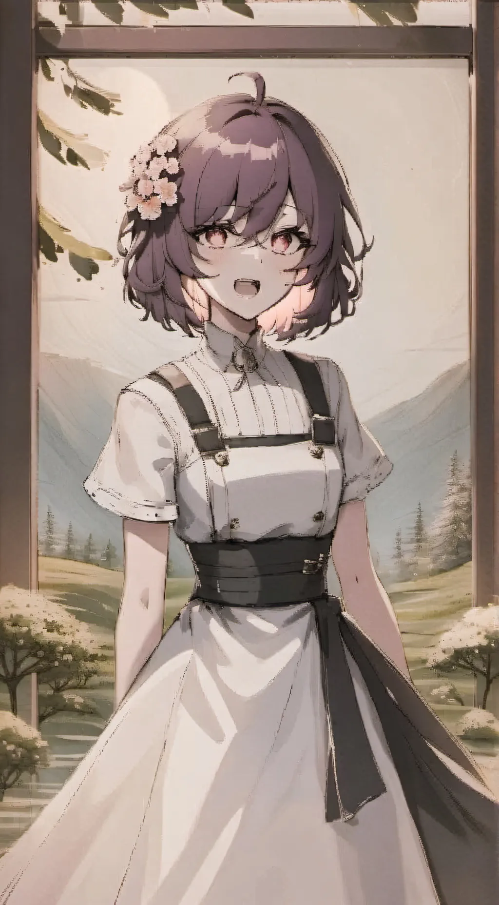 ai character: эмили background