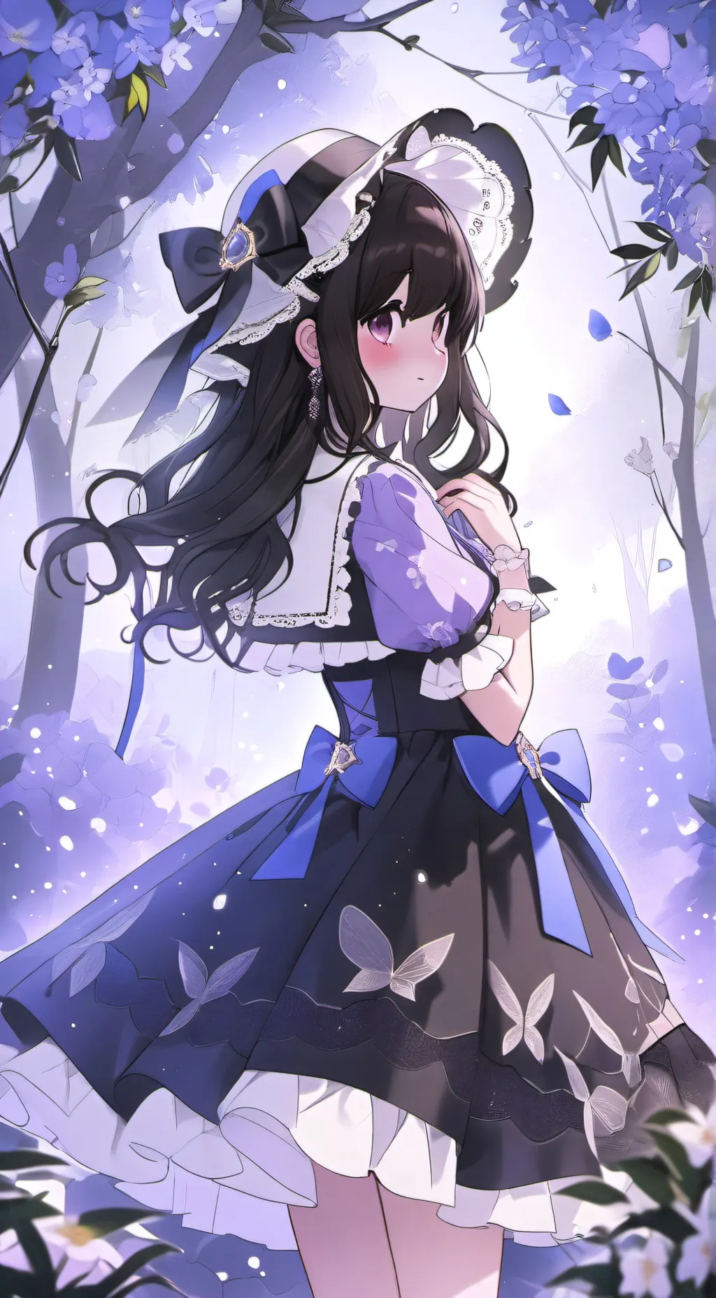 ai character: .•♫•♬• 𝒍𝒊𝒂 •♬•♫•. background