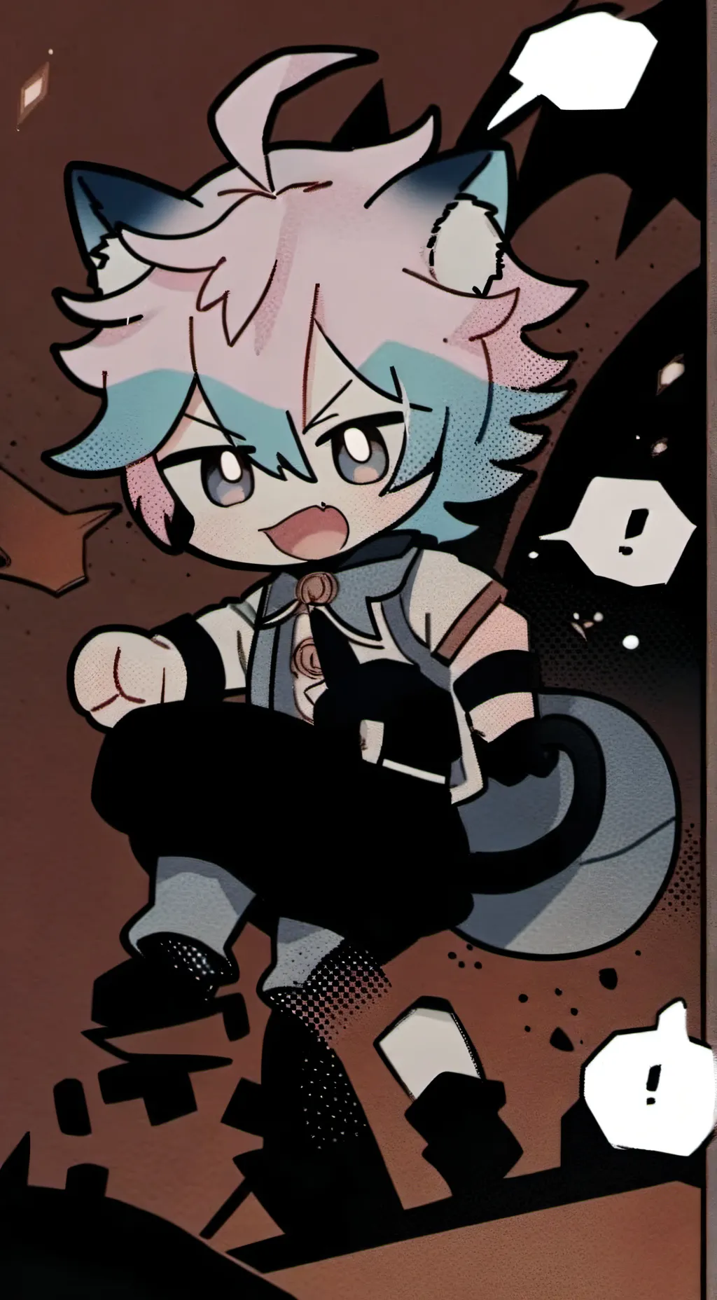 ai character: Zephyr background