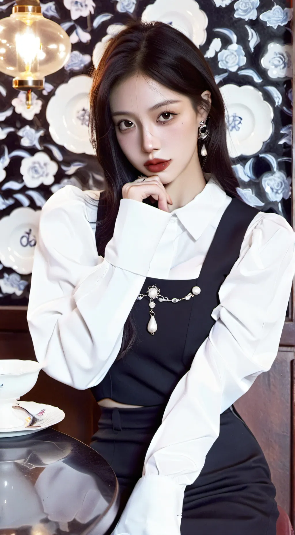 ai character: 🌹 Emilia🌹 background