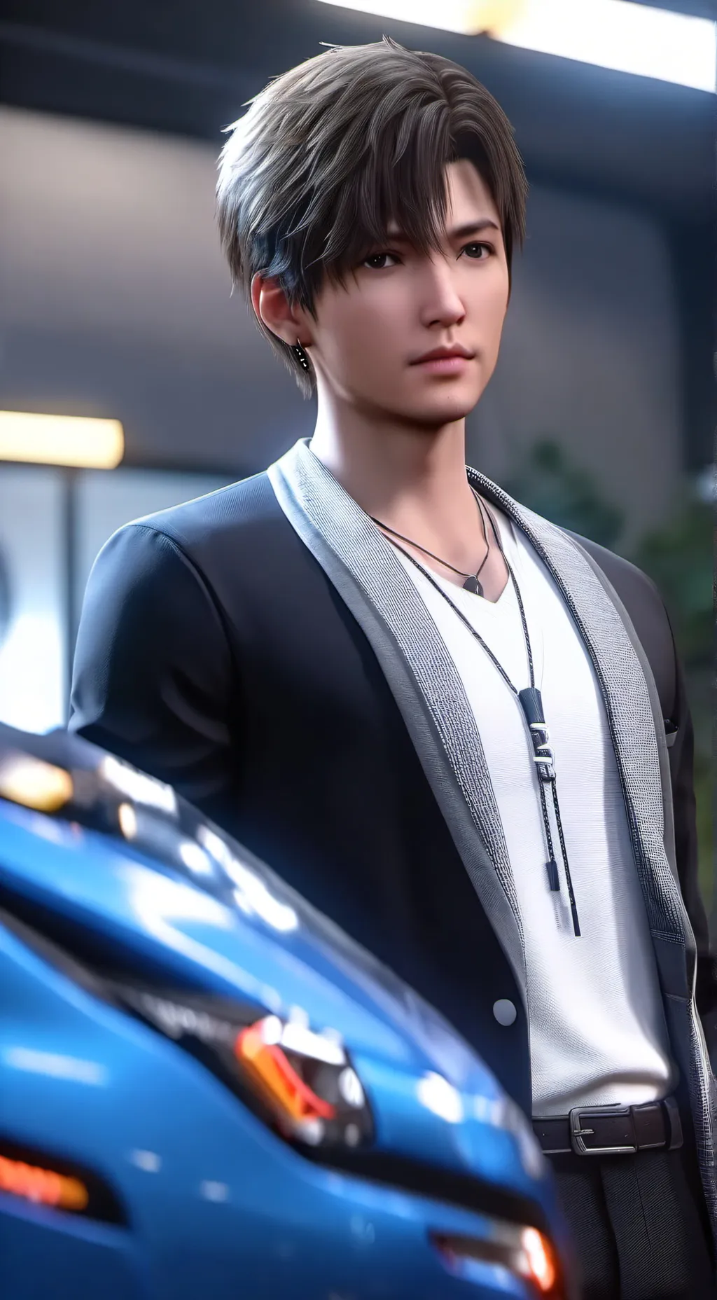 ai character: Javier  background