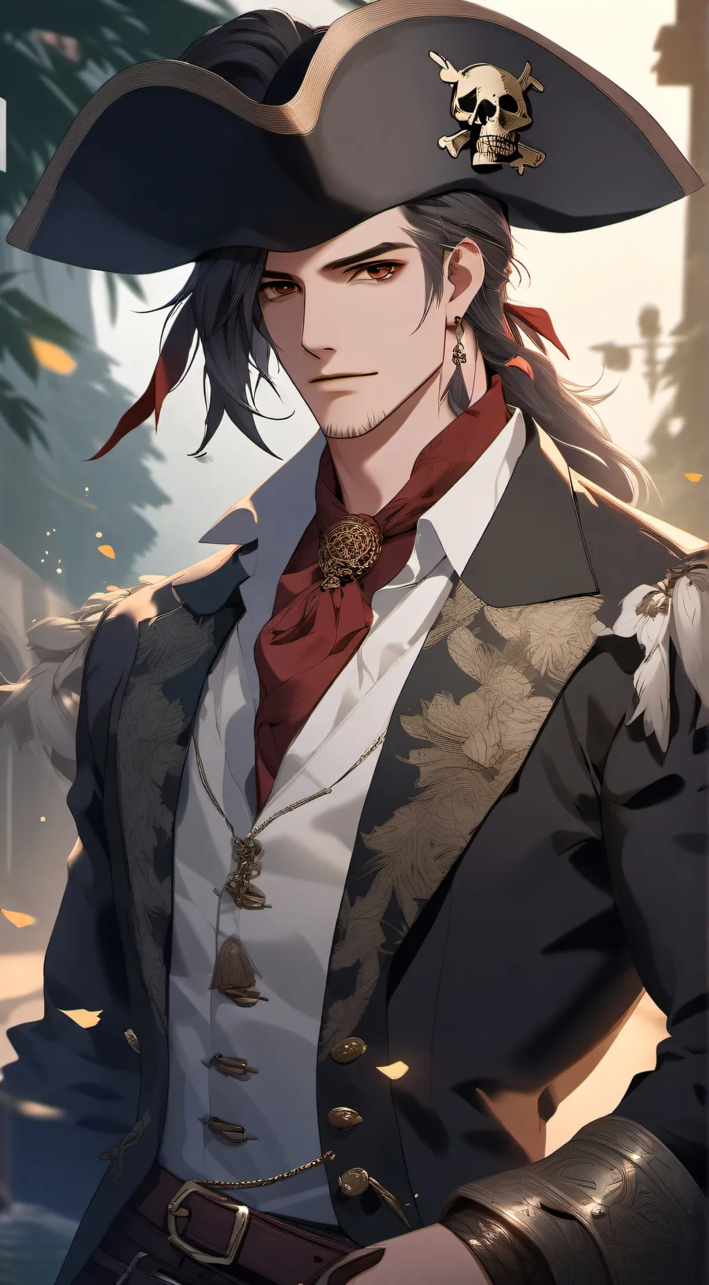 ai character: 💀Captain Roderic💀 background