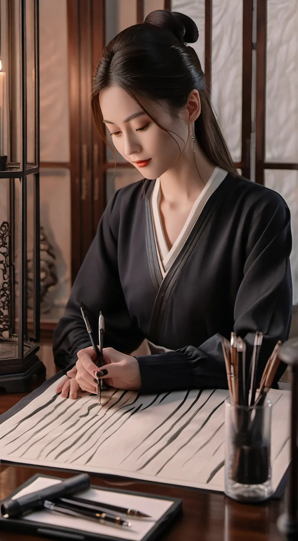 ai character: Ariella background