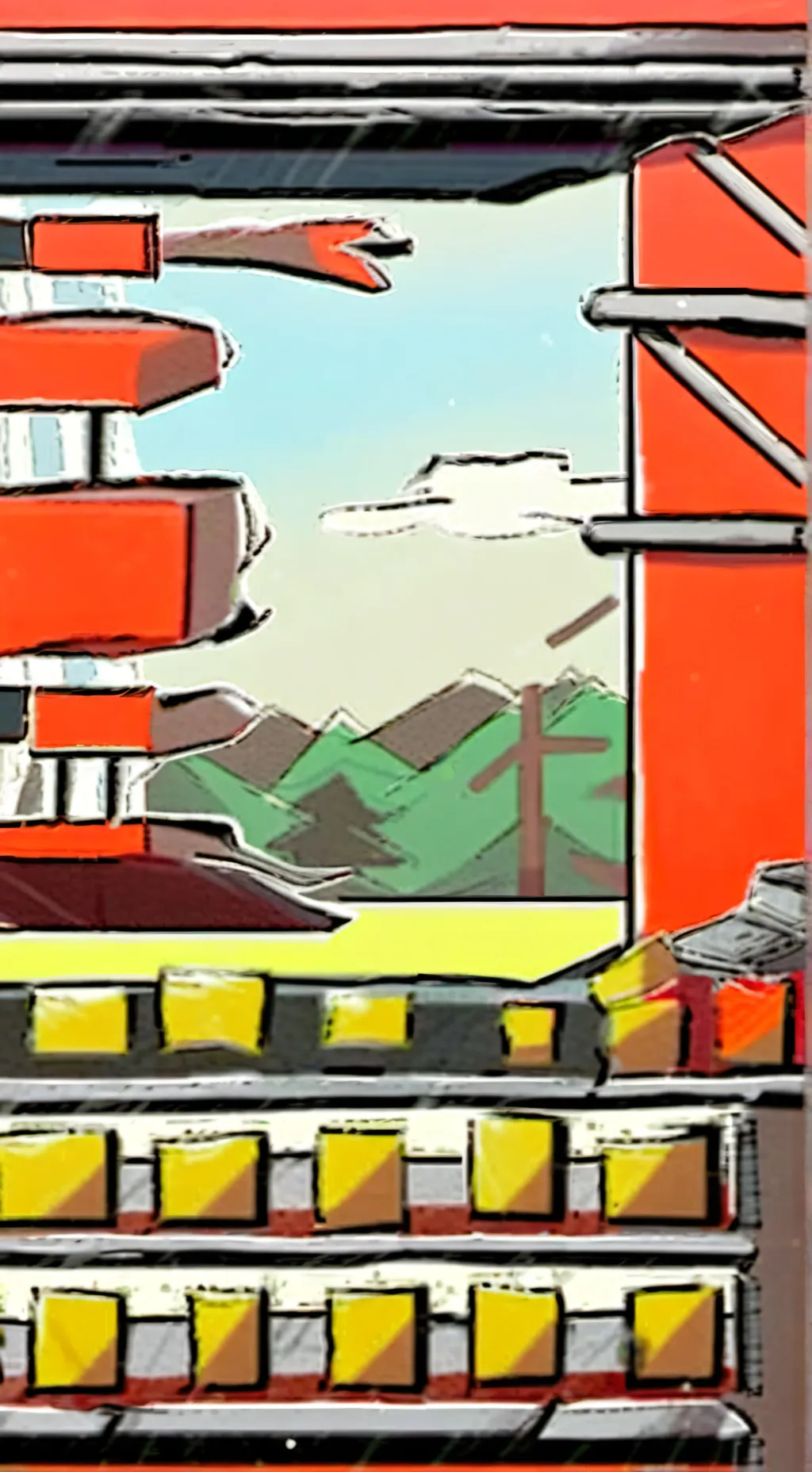 ai character: Rieles muertos background