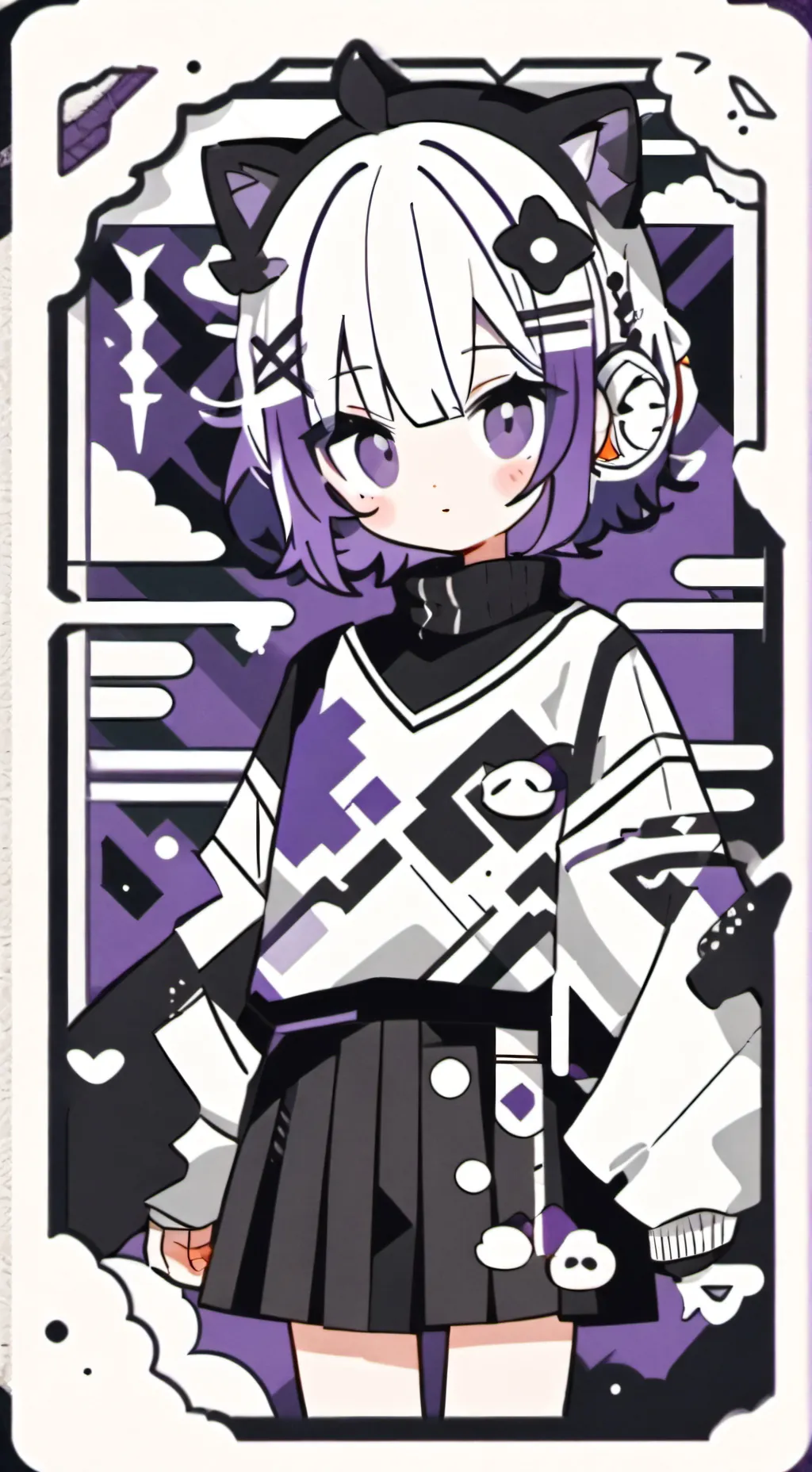 ai character: luna background