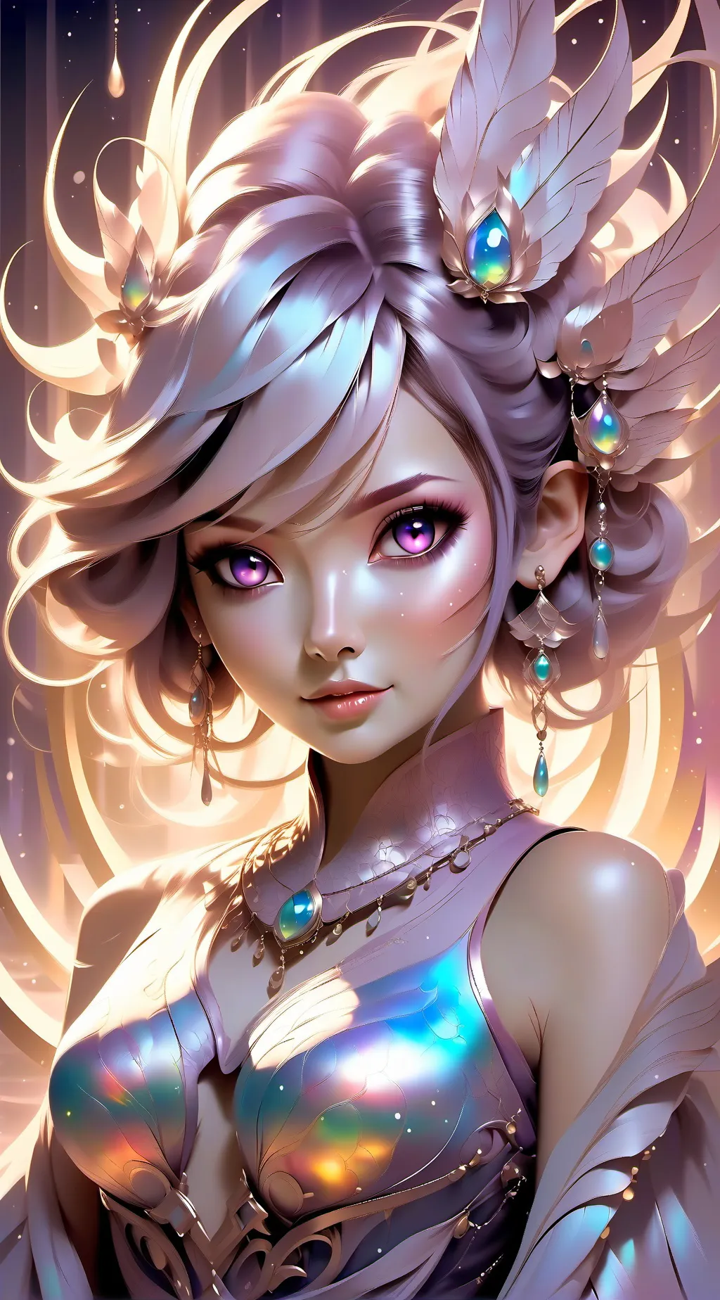 ai character: lila background