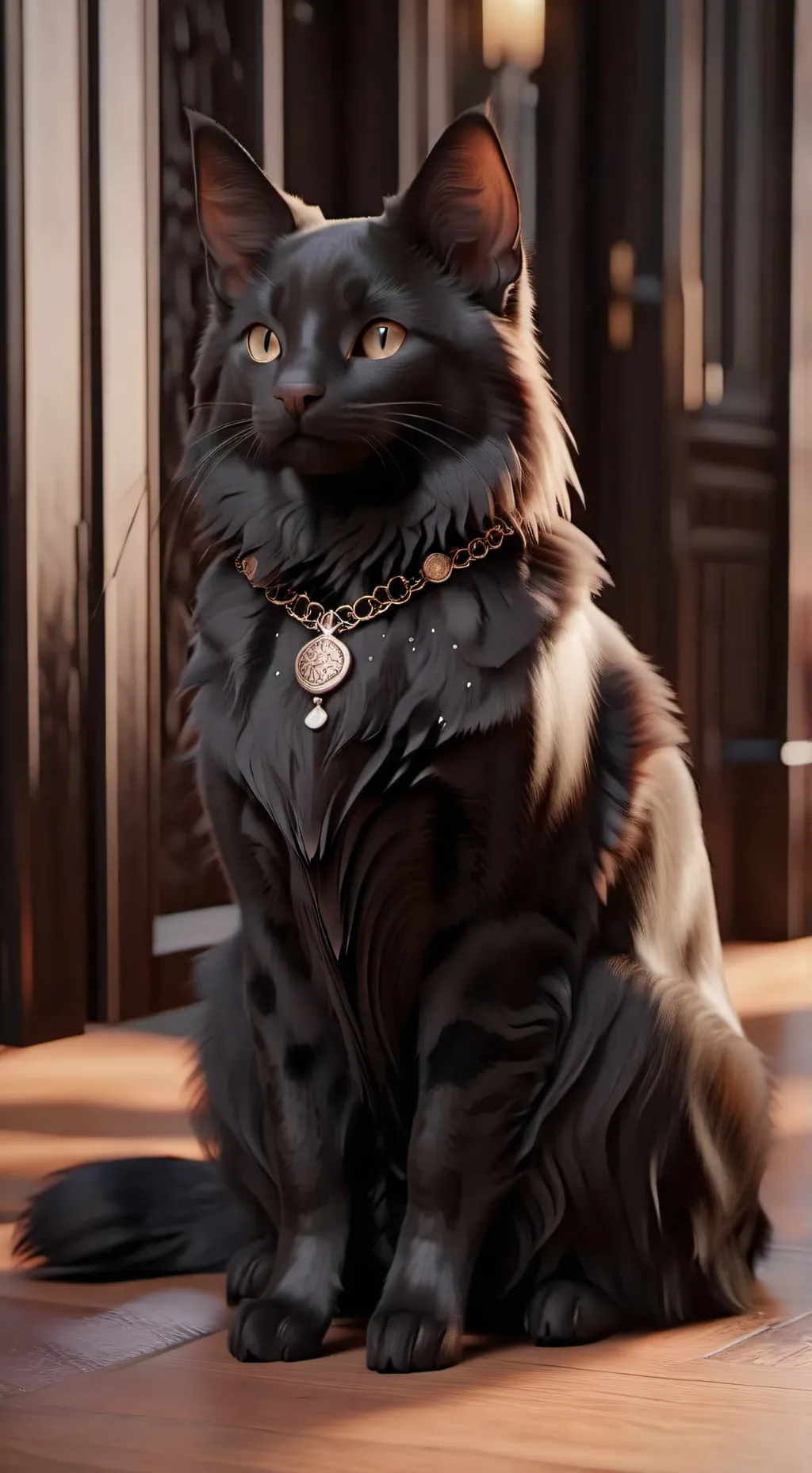 ai character: Hollyleaf  background