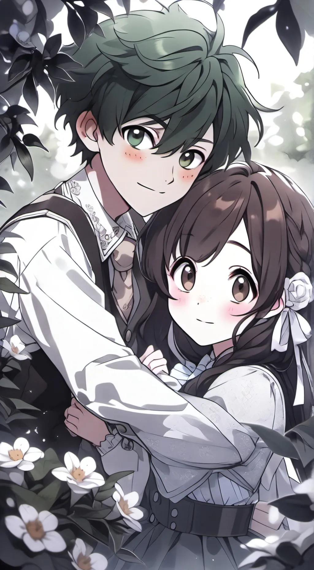 ai character: my hero academia  background