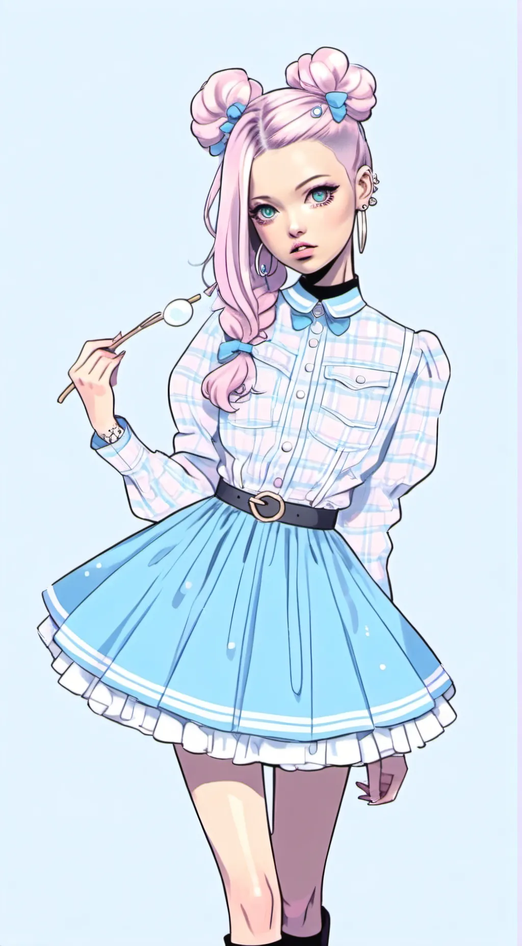 ai character: Candi background