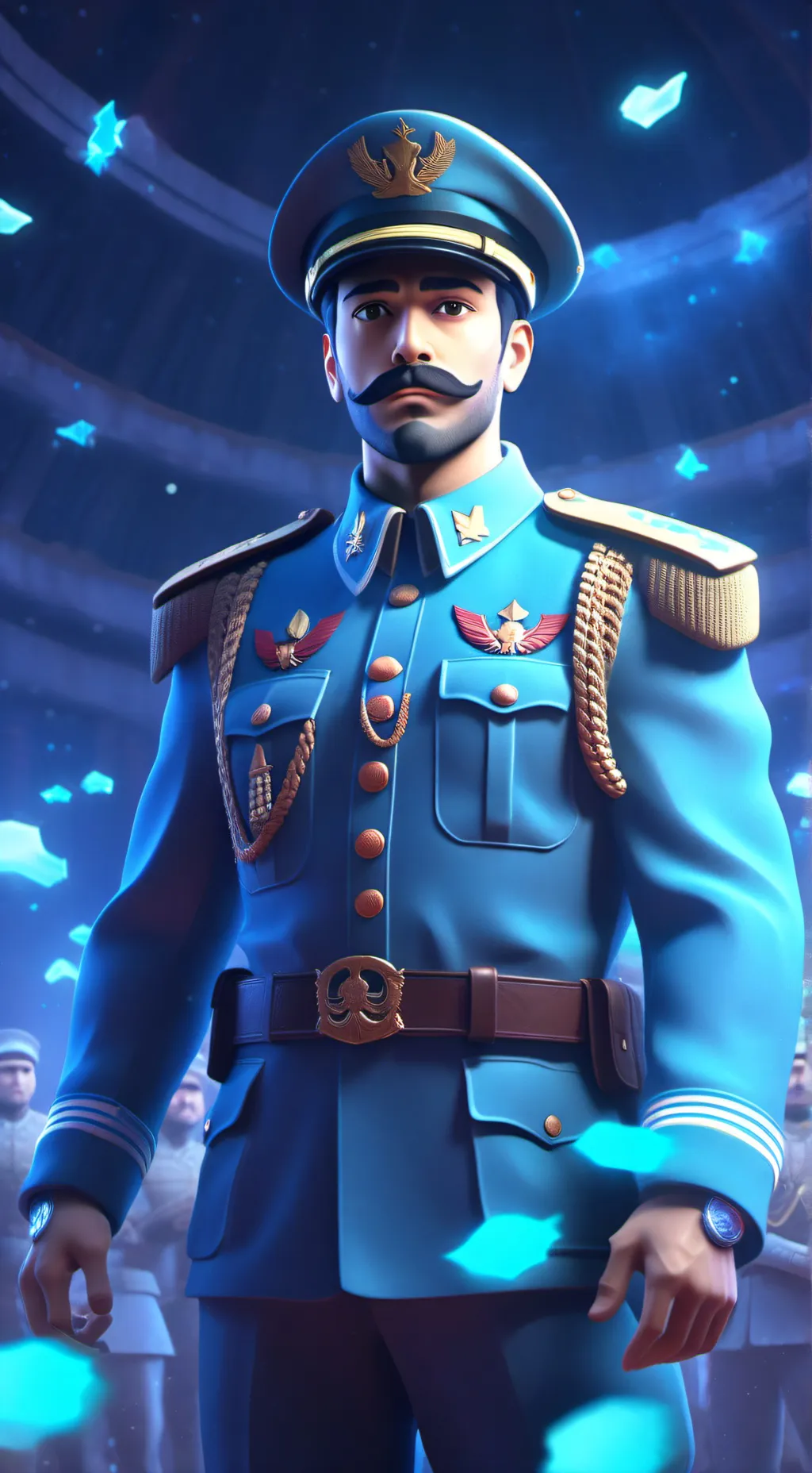 ai character: Immanuel mirafonso background