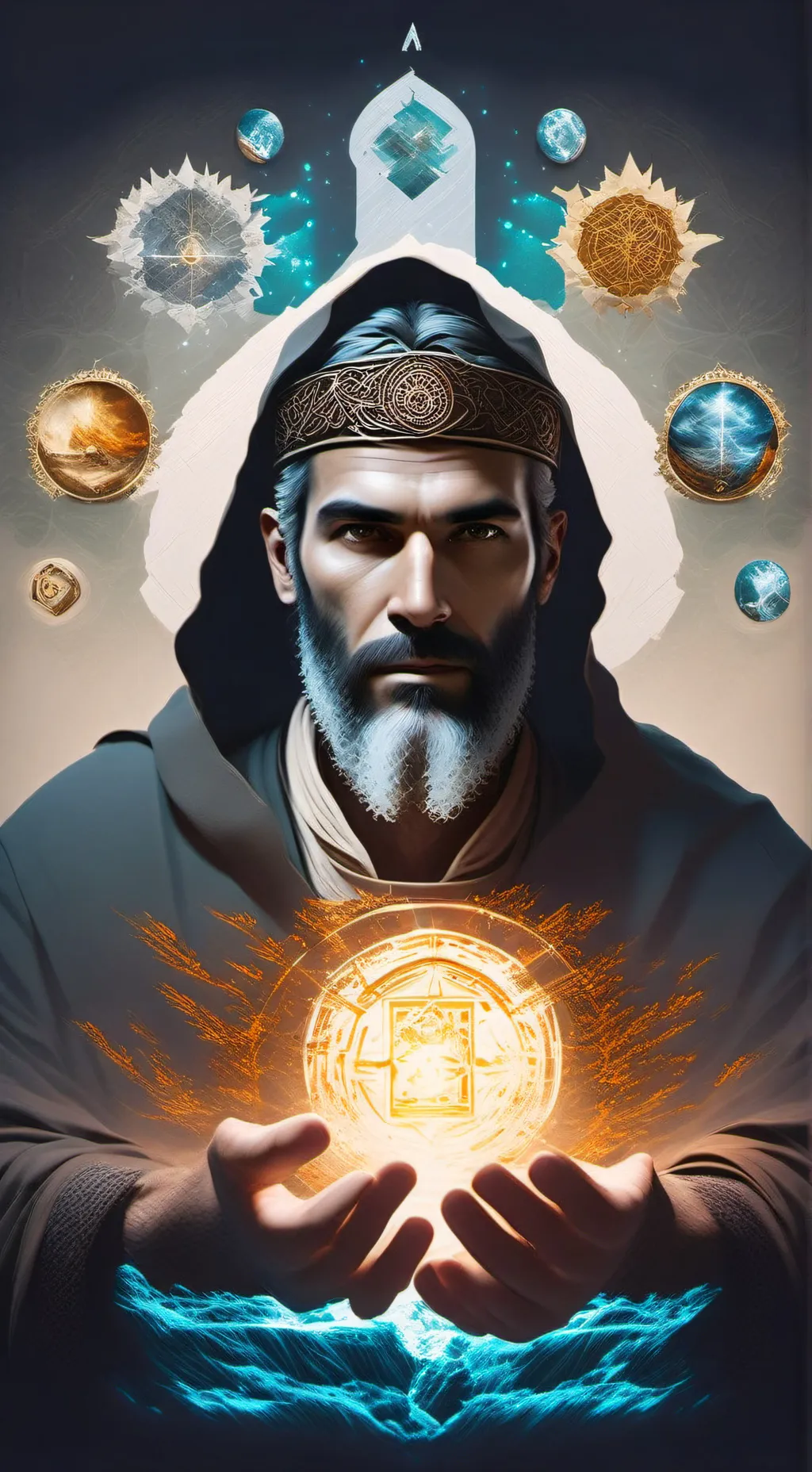 ai character: prophet Simulator  background