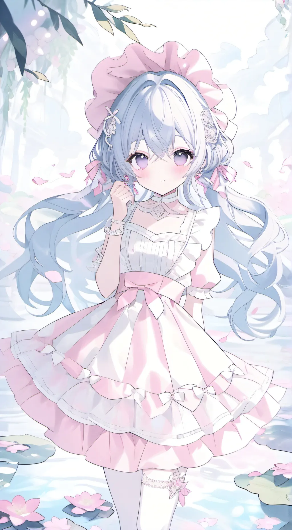 ai character: Mha supermarket  background