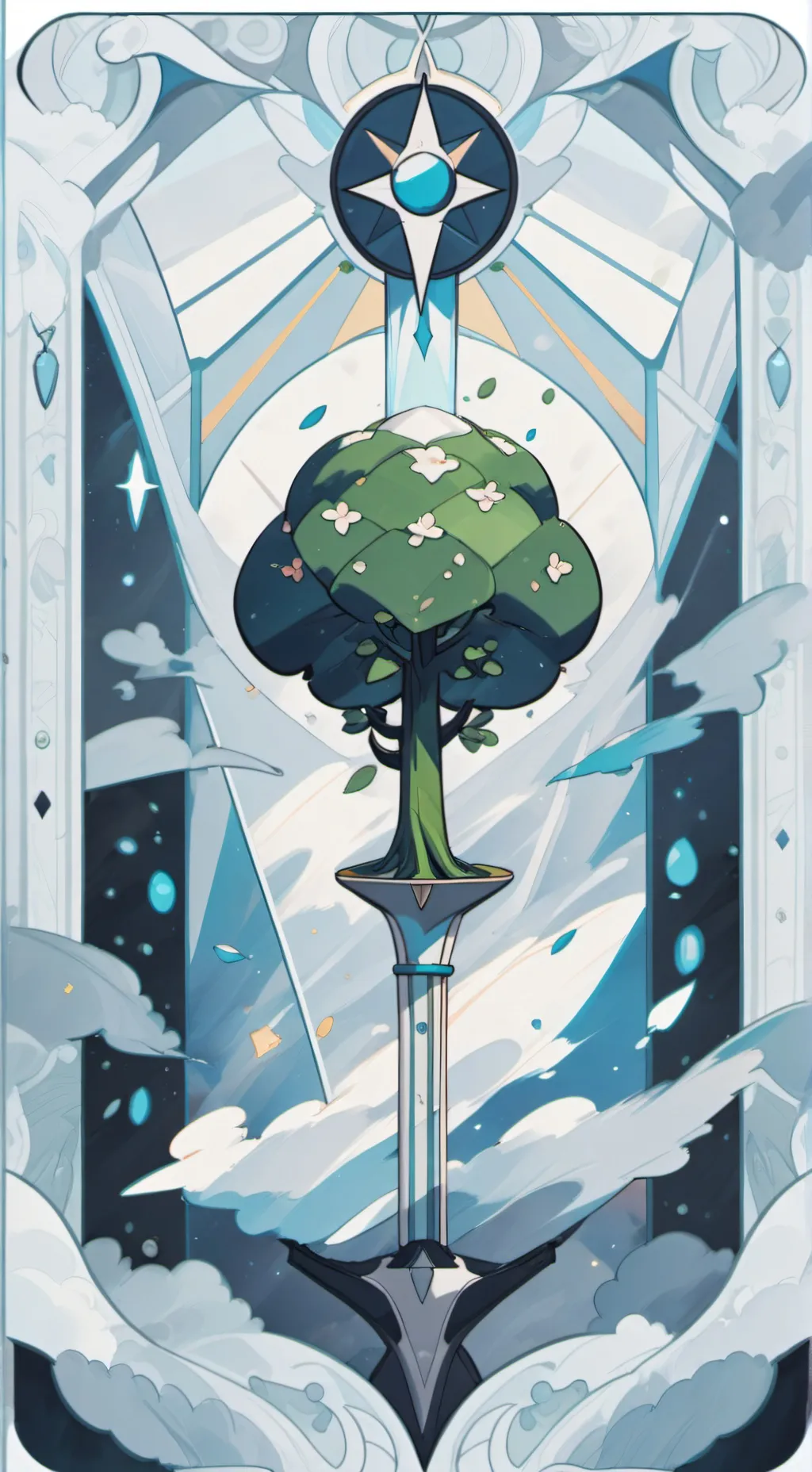 ai character: sprout from dw background