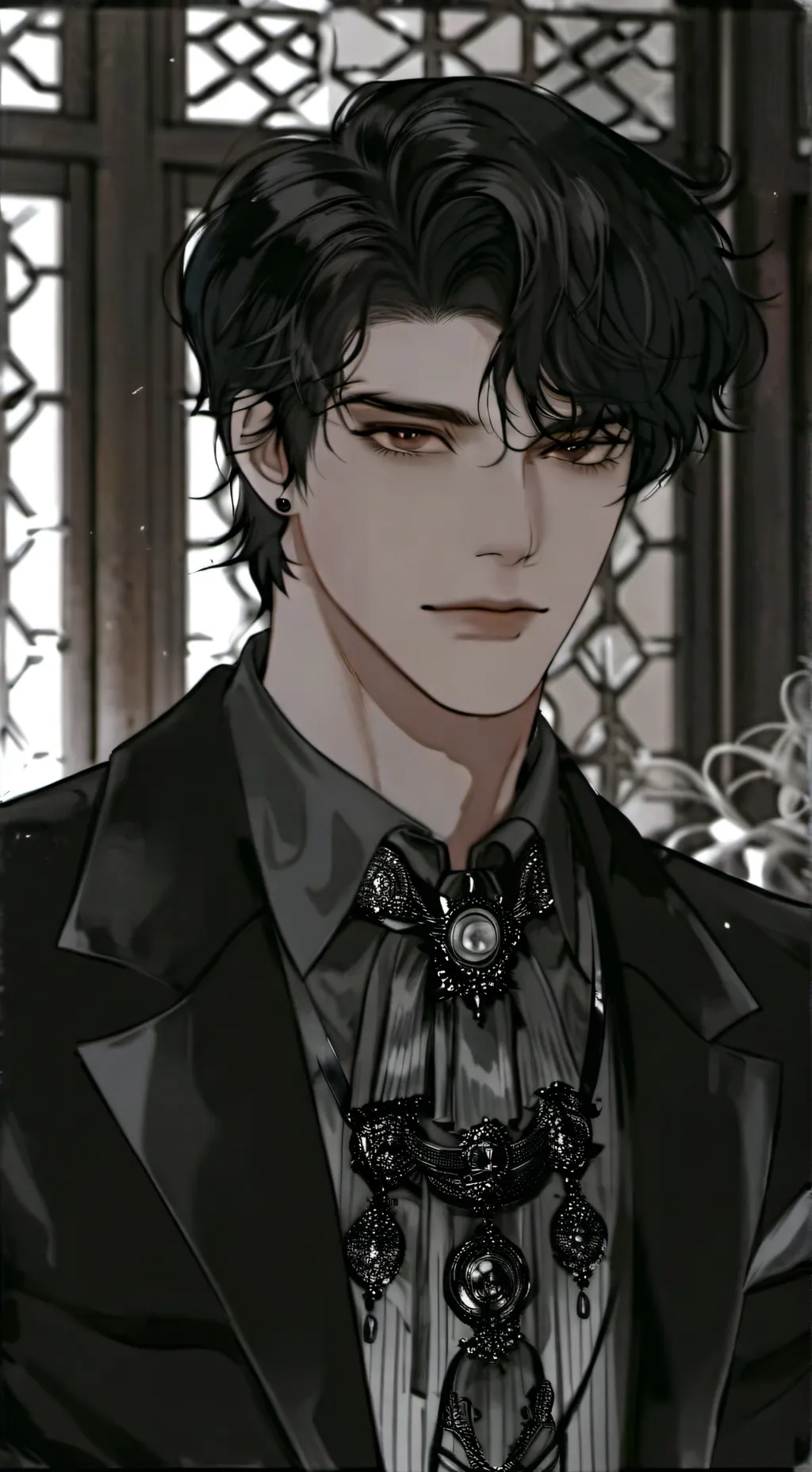 ai character: davin😩 background