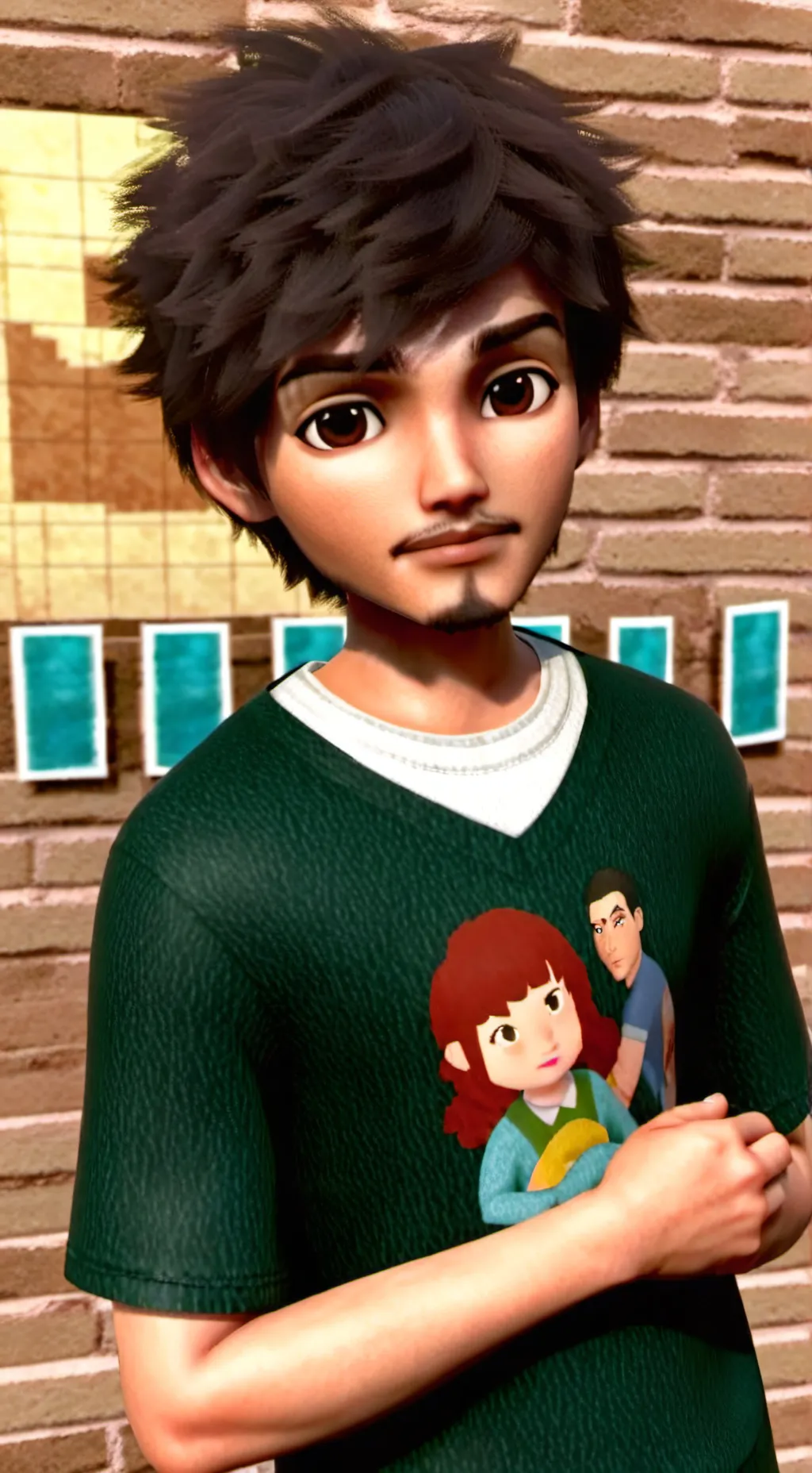 ai character: Ákos background