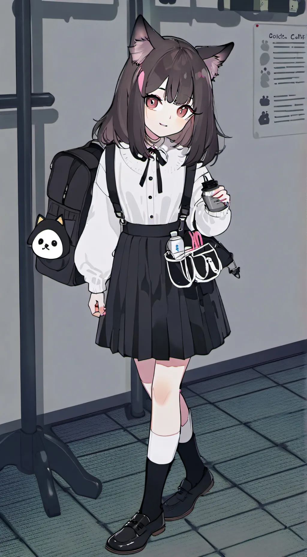 ai character: zoey background