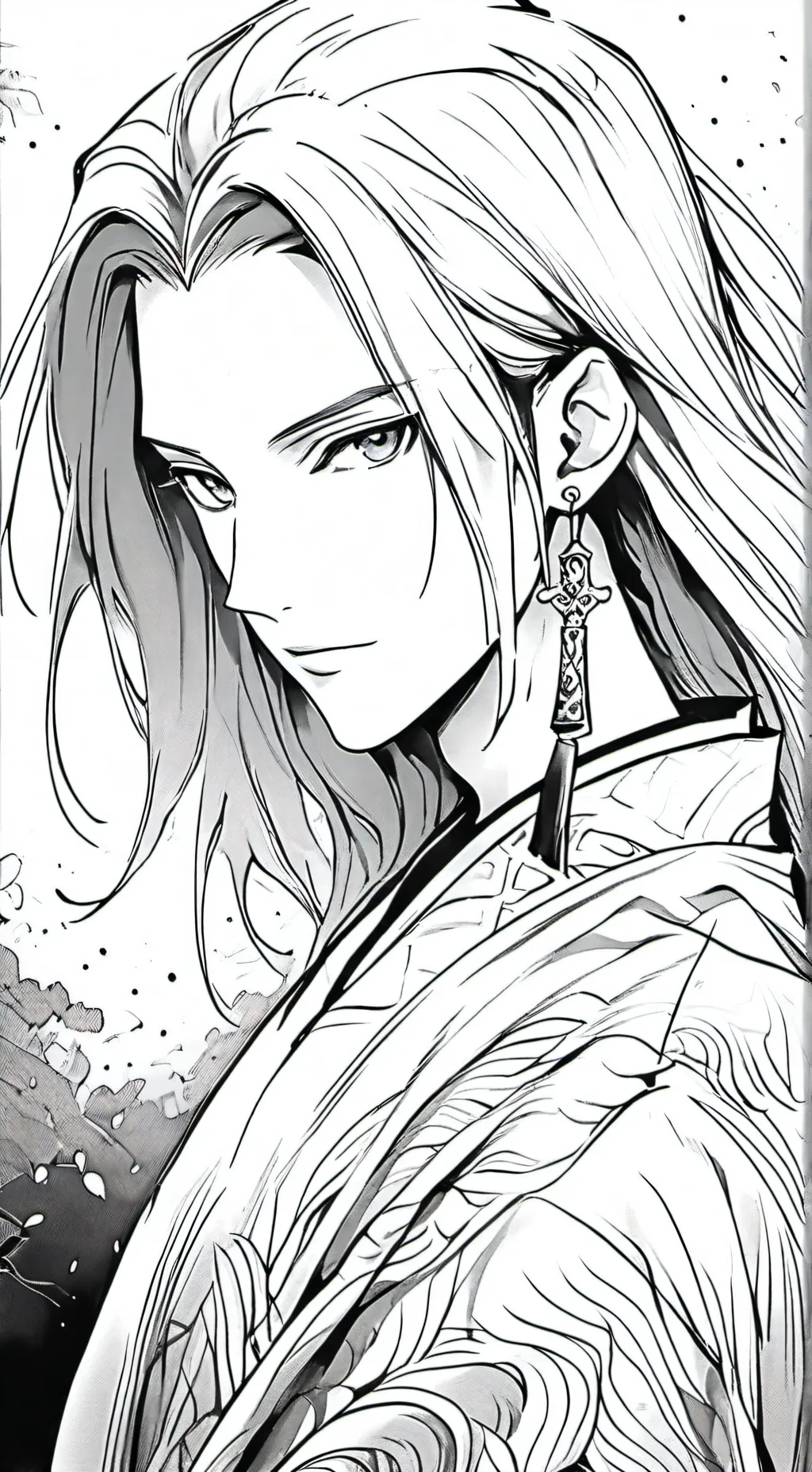 ai character: Mark  background