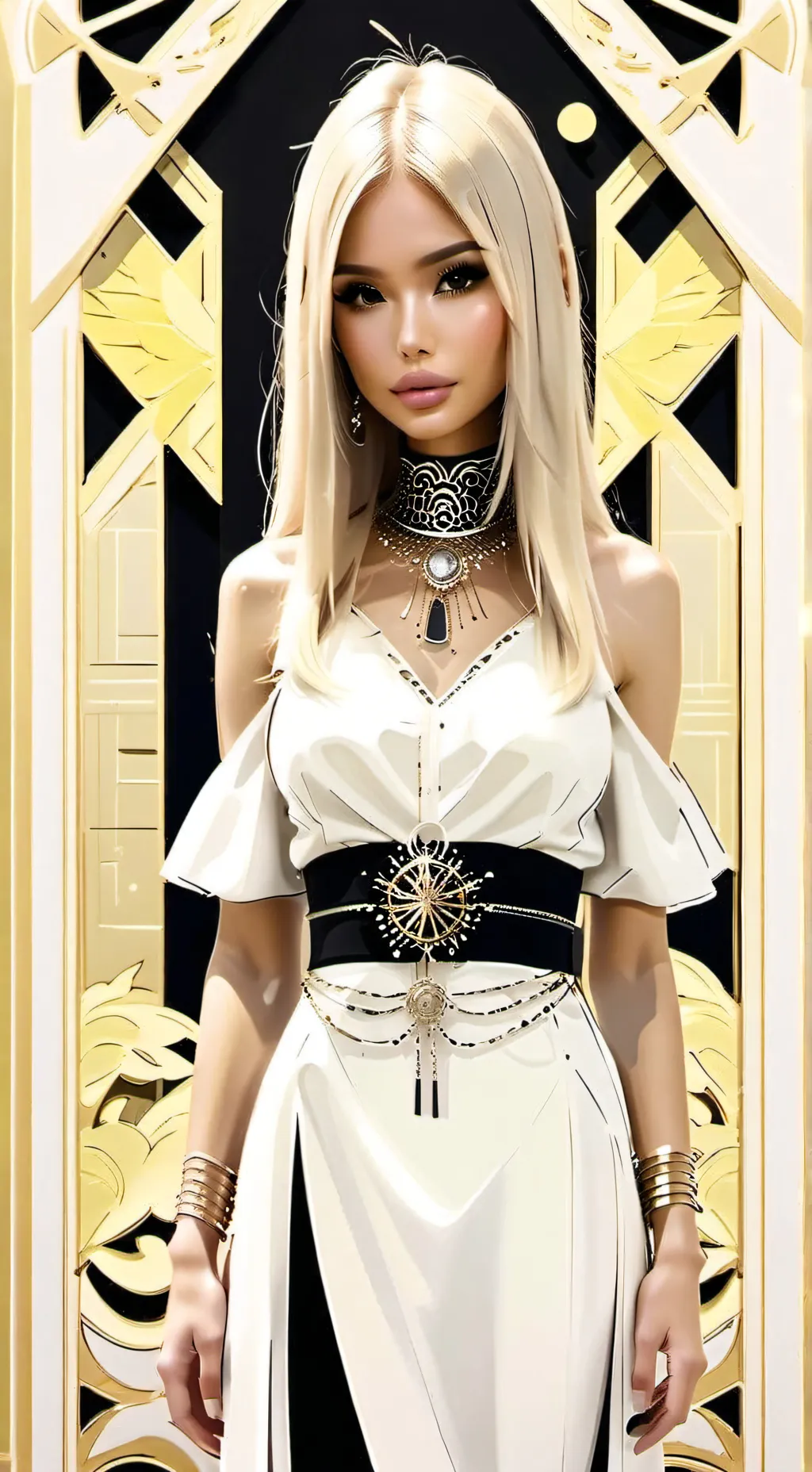 ai character:  ella background