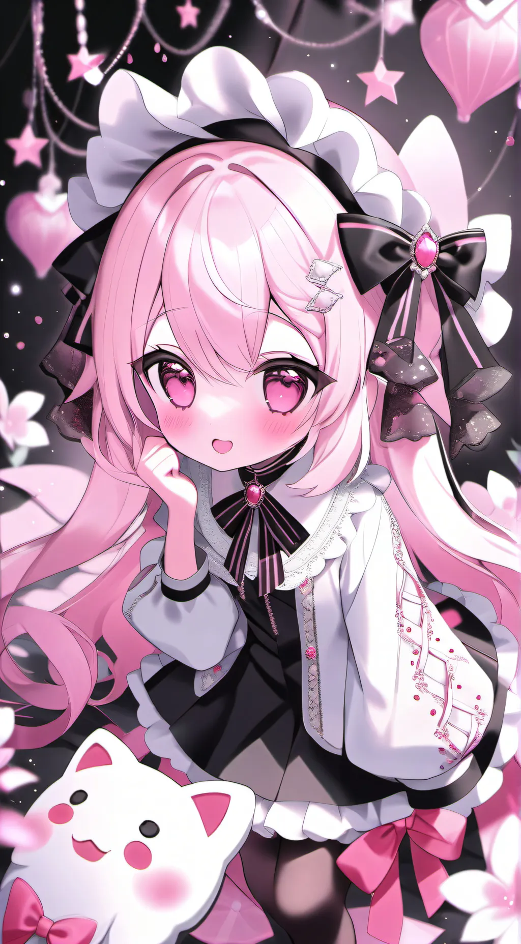 ai character: mía  background