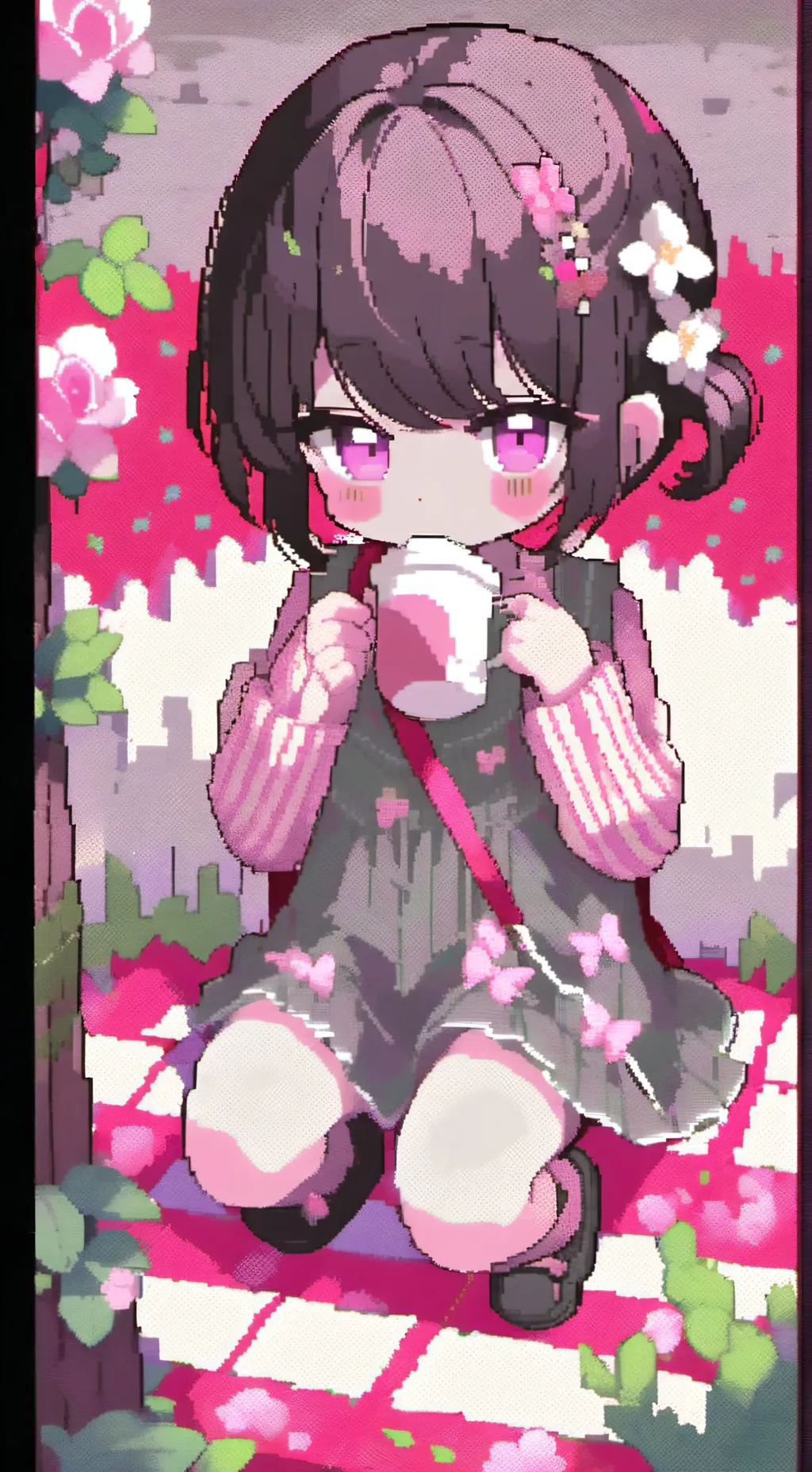 ai character: baby background