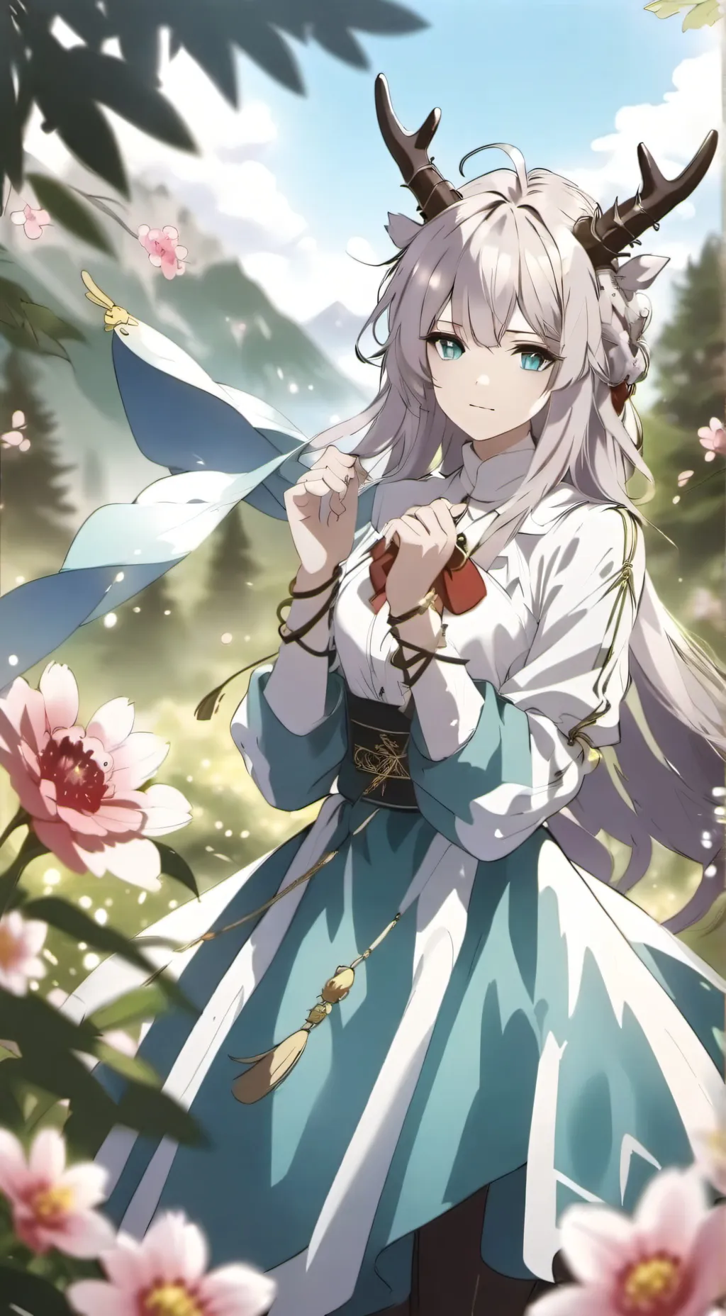 ai character: Alia ￼ background