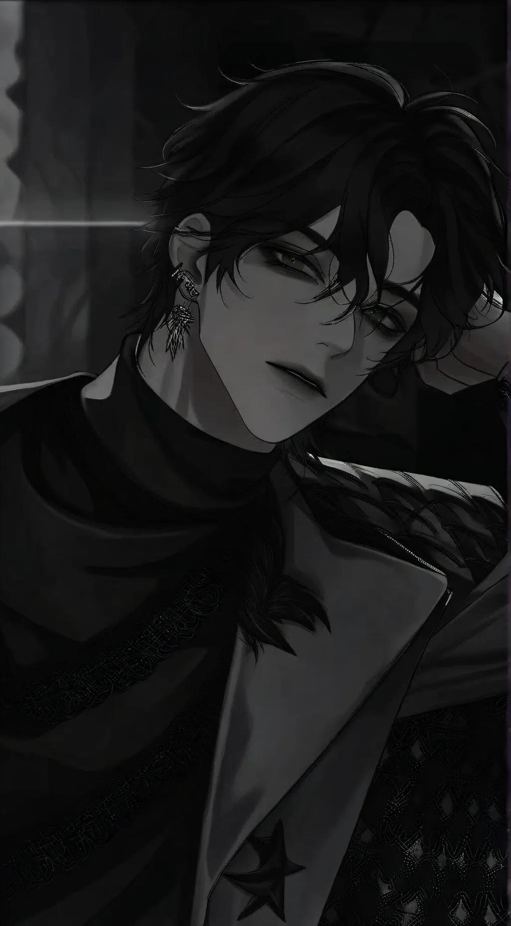 ai character: 🤍Ryan🖤 background