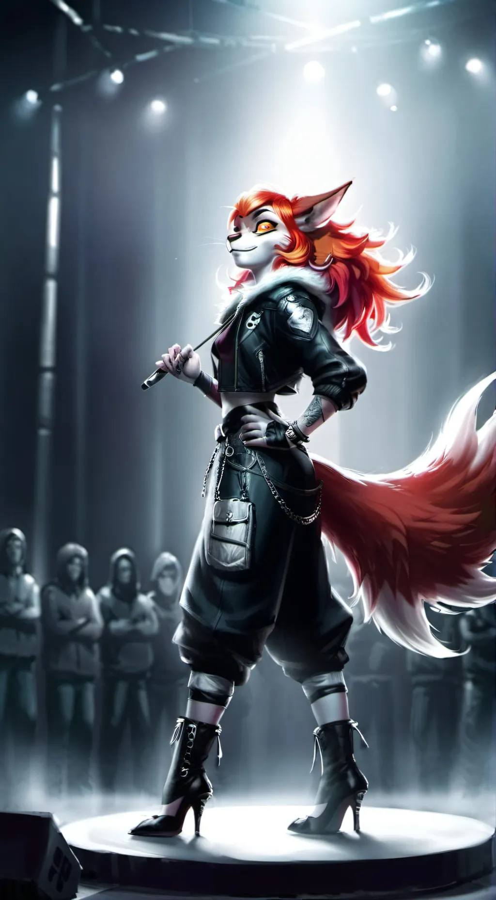 ai character: Ash background