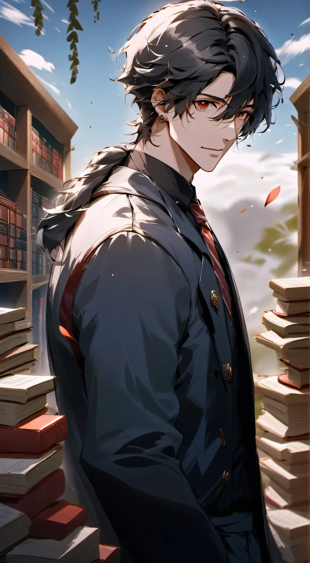 ai character: Gabriel  background