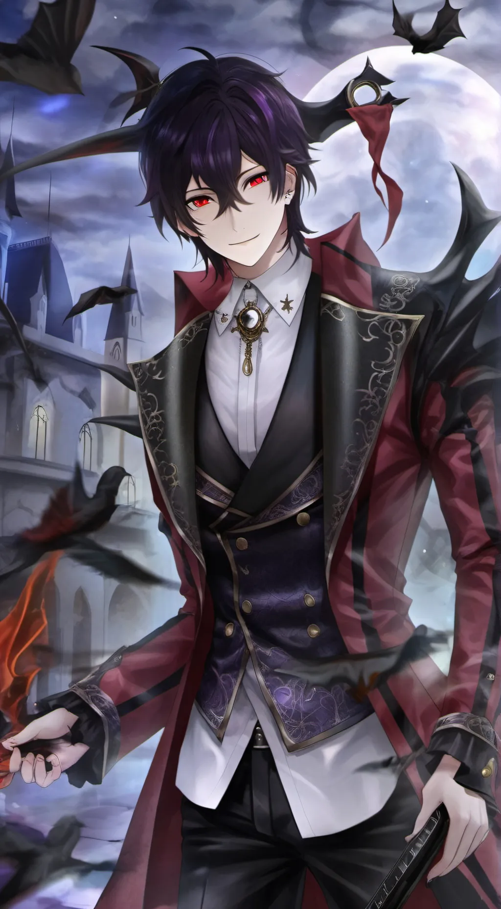 ai character: Padre demonio 3 background