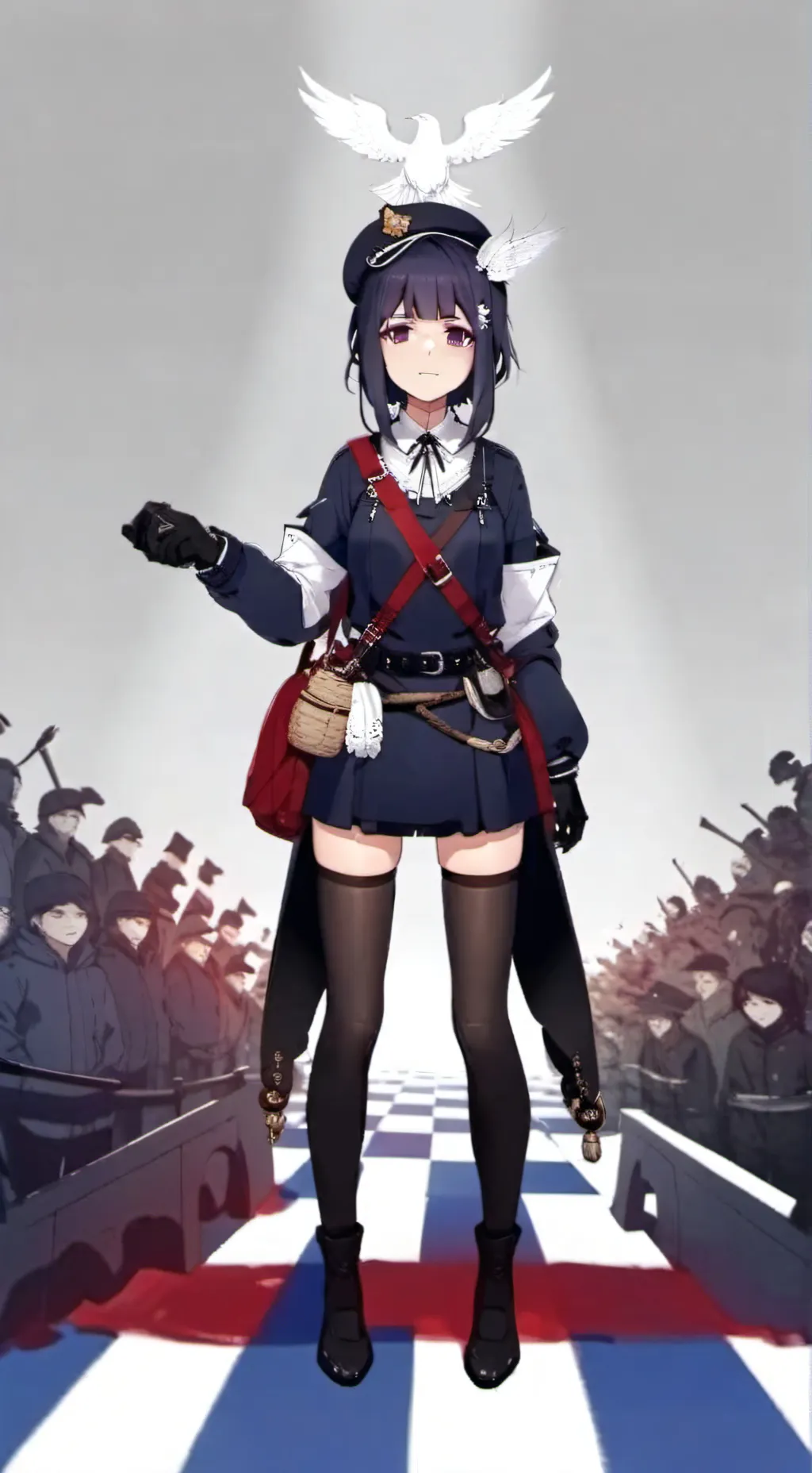 ai character: Lina Hirs background