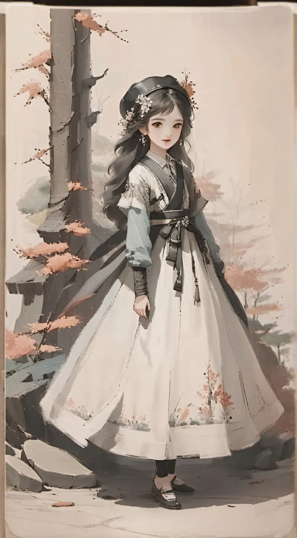 ai character: puremilk background