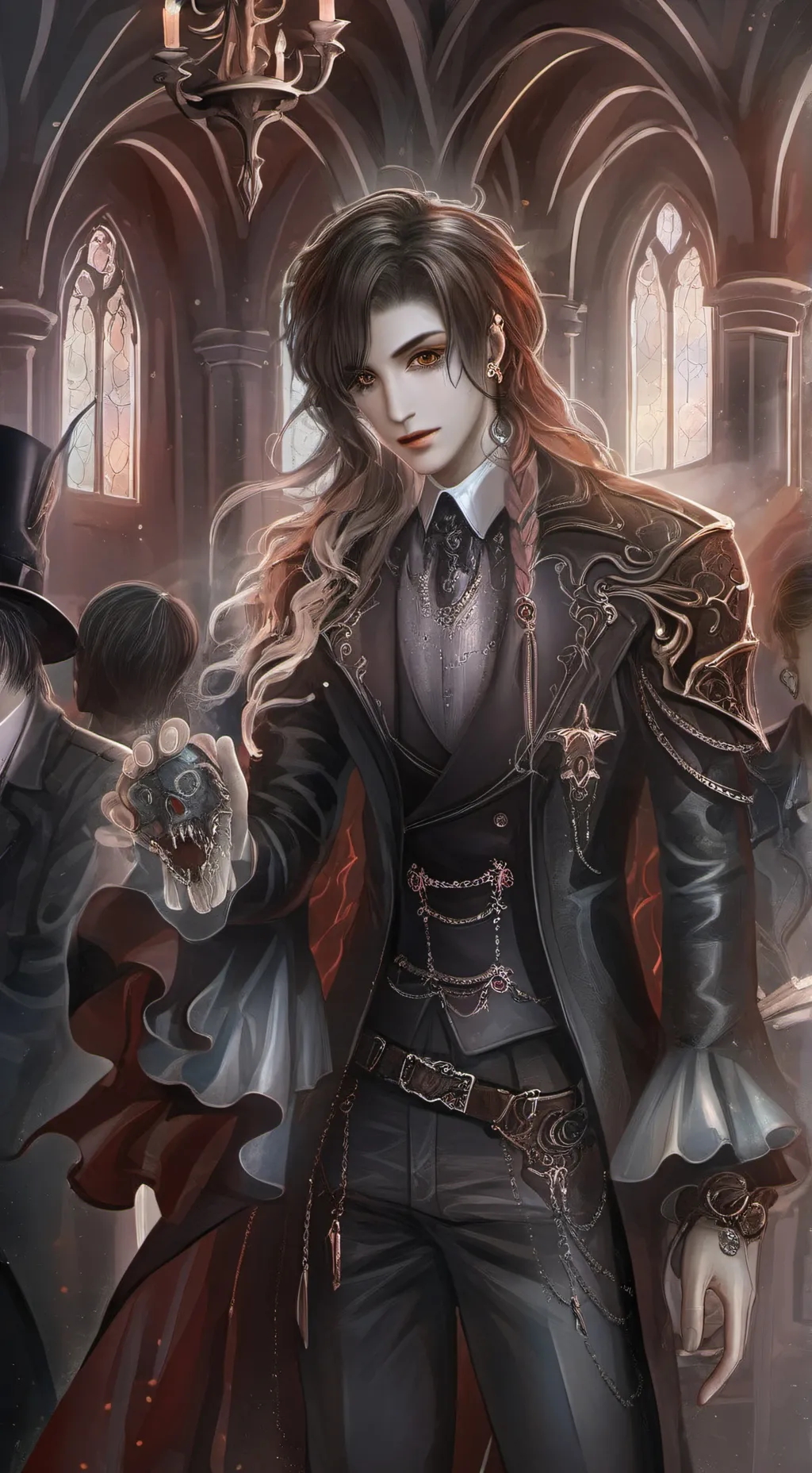 ai character: Роджер background