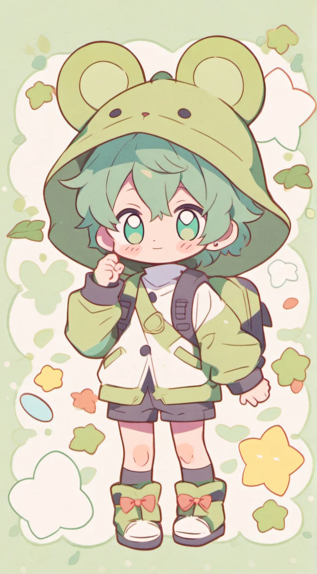 ai character: Deku cpl background