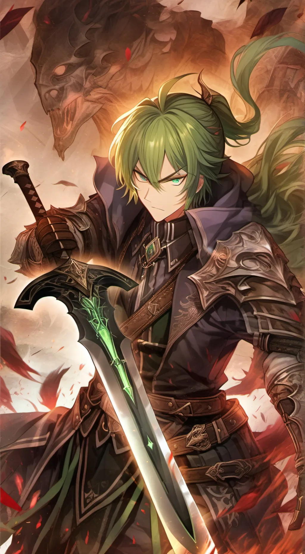 ai character: Роланд background