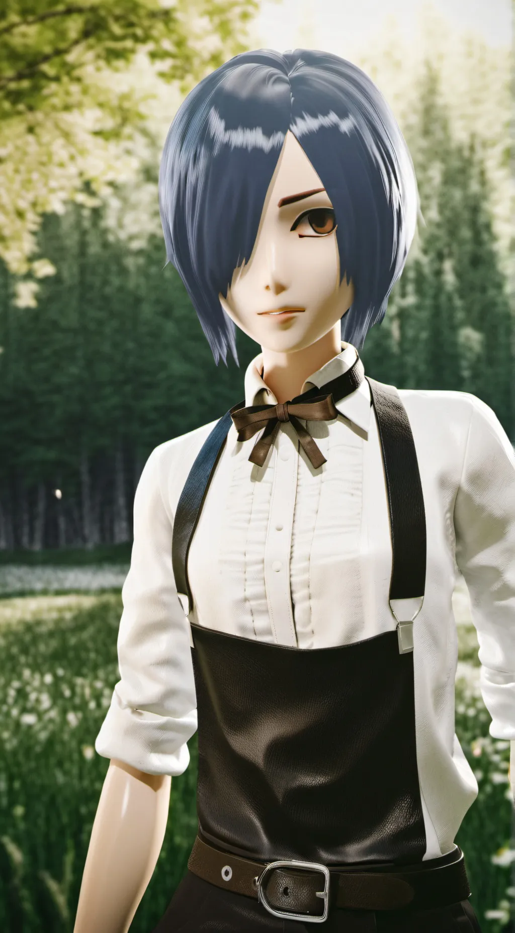 ai character: тоука background