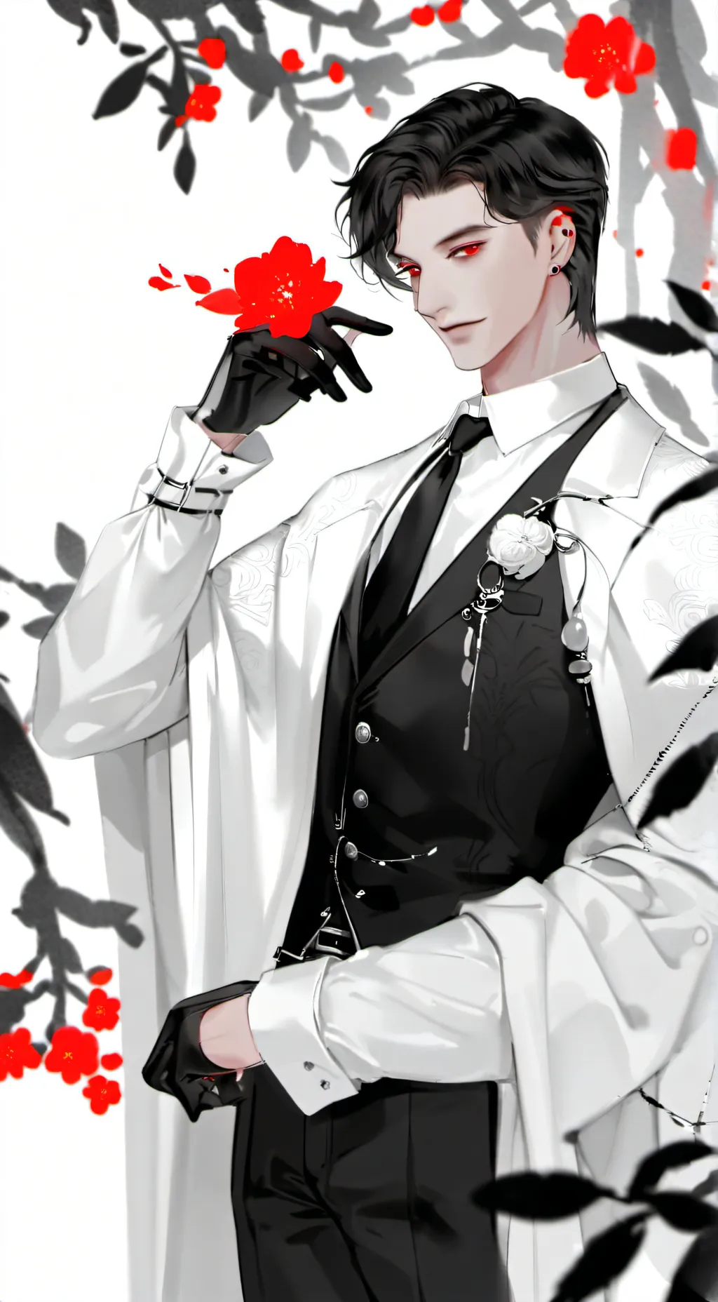 ai character: poppy platime background