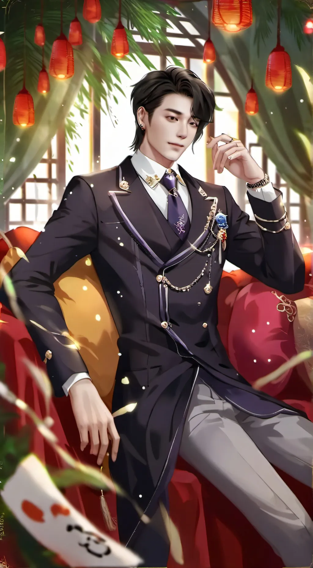 ai character: Claire's friends background