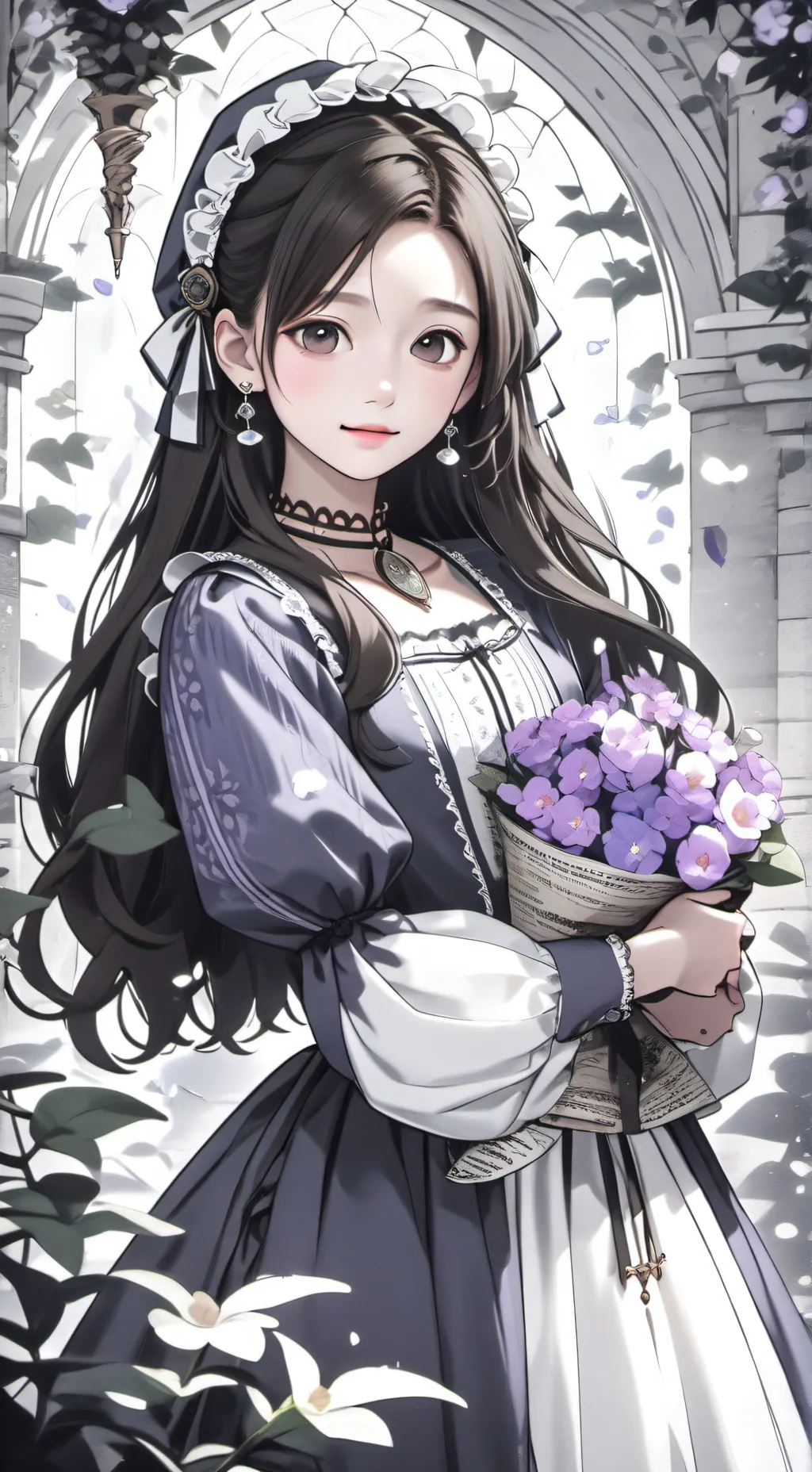 ai character: Hope  background