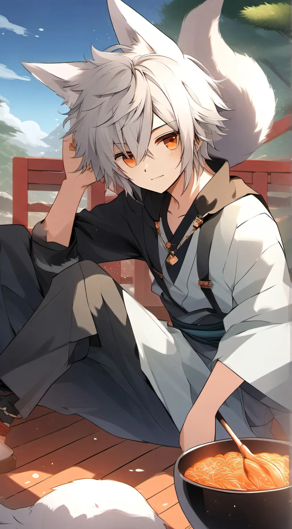 ai character: Neo background