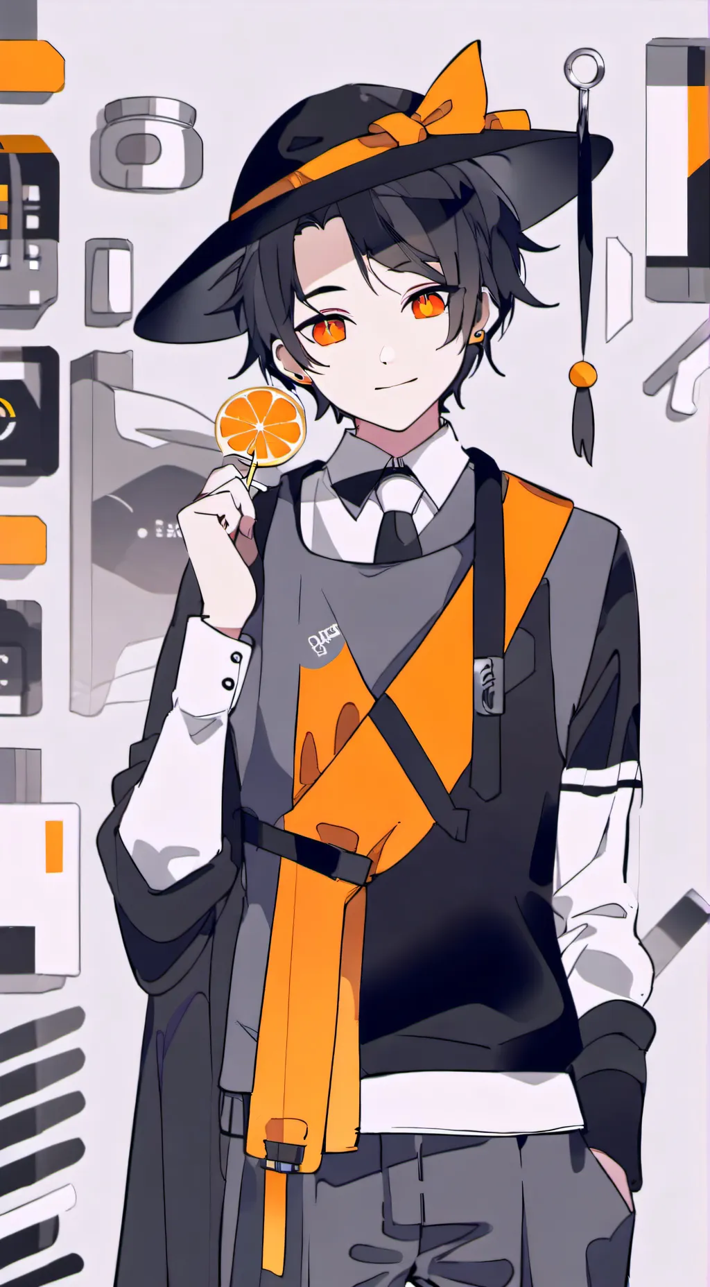 ai character: Dack. background