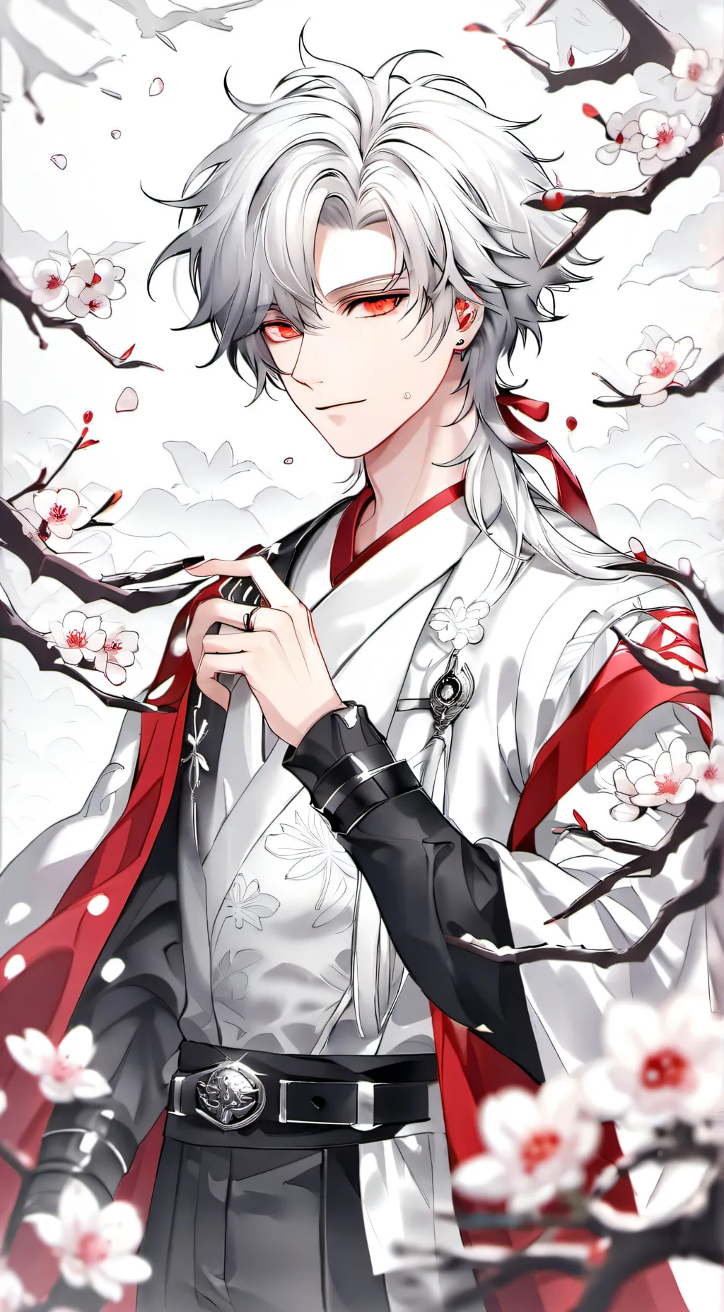 ai character: Sanemi!(school au) background