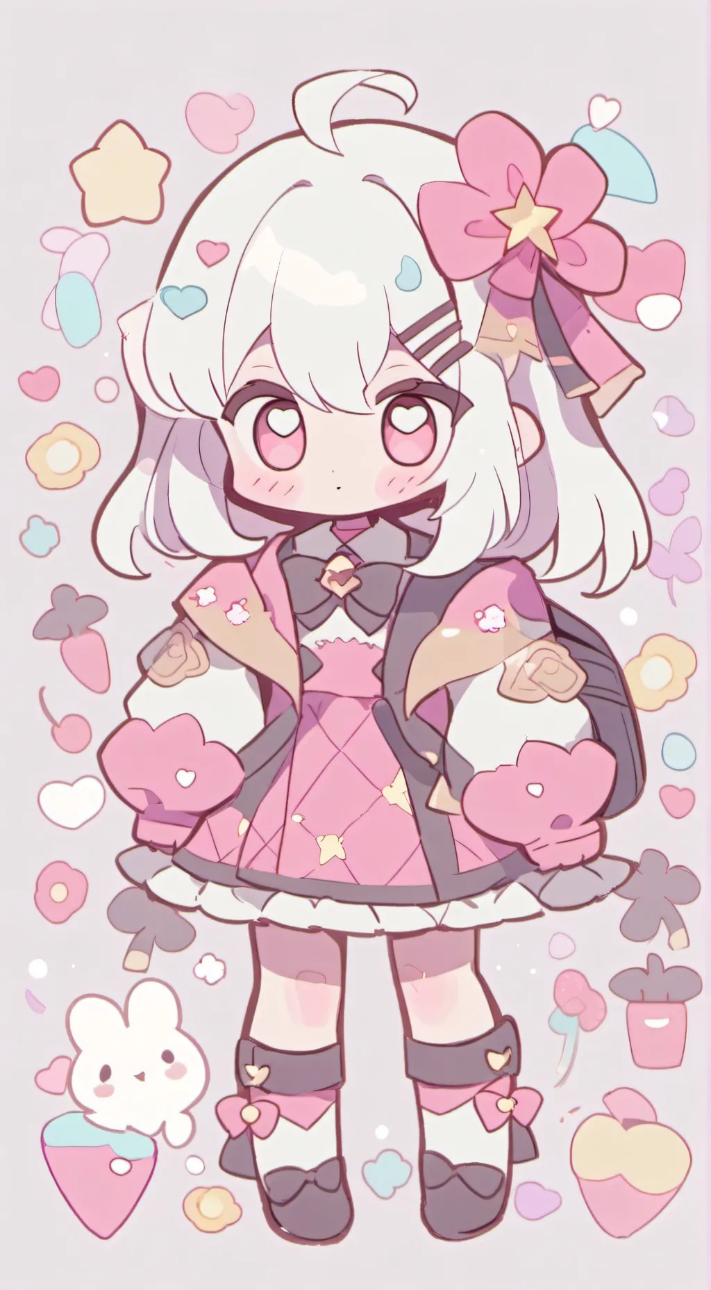 ai character: Mitsuri  background